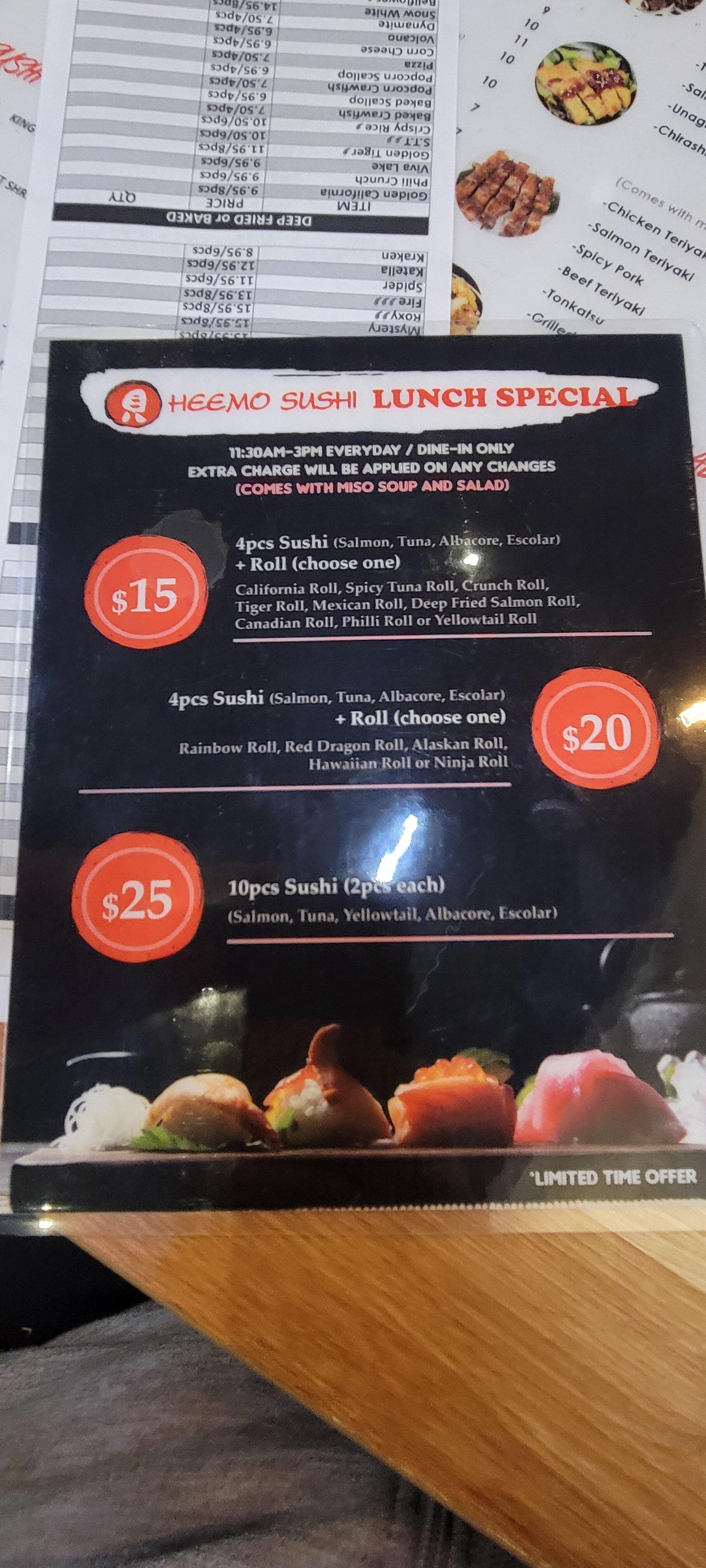 Heemo Sushi-Chino Hills