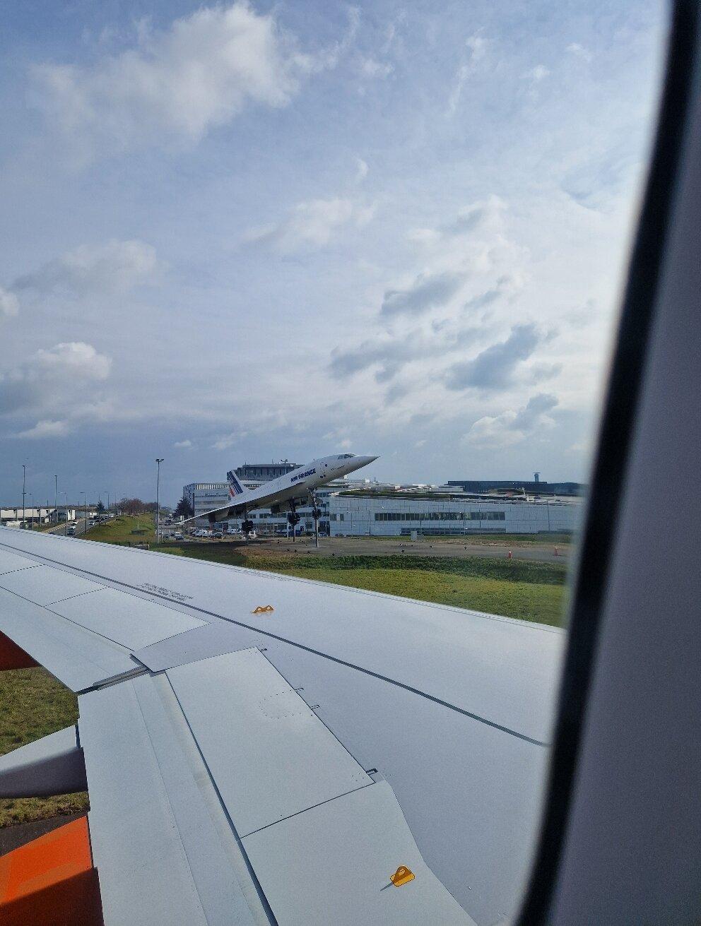 Concorde F BVFF Aircraft Monument
