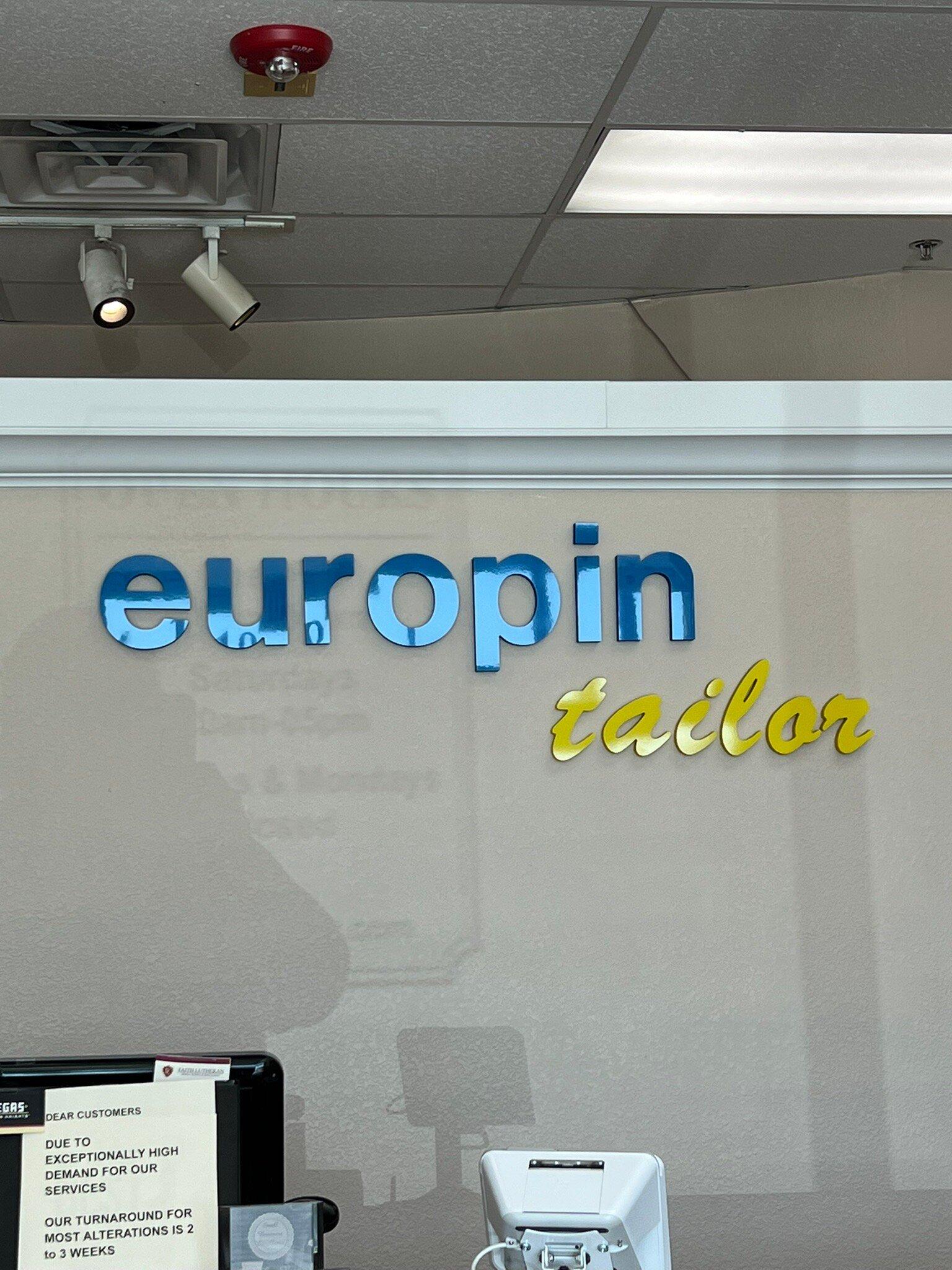 Europin Tailor, Alteration and Bridal