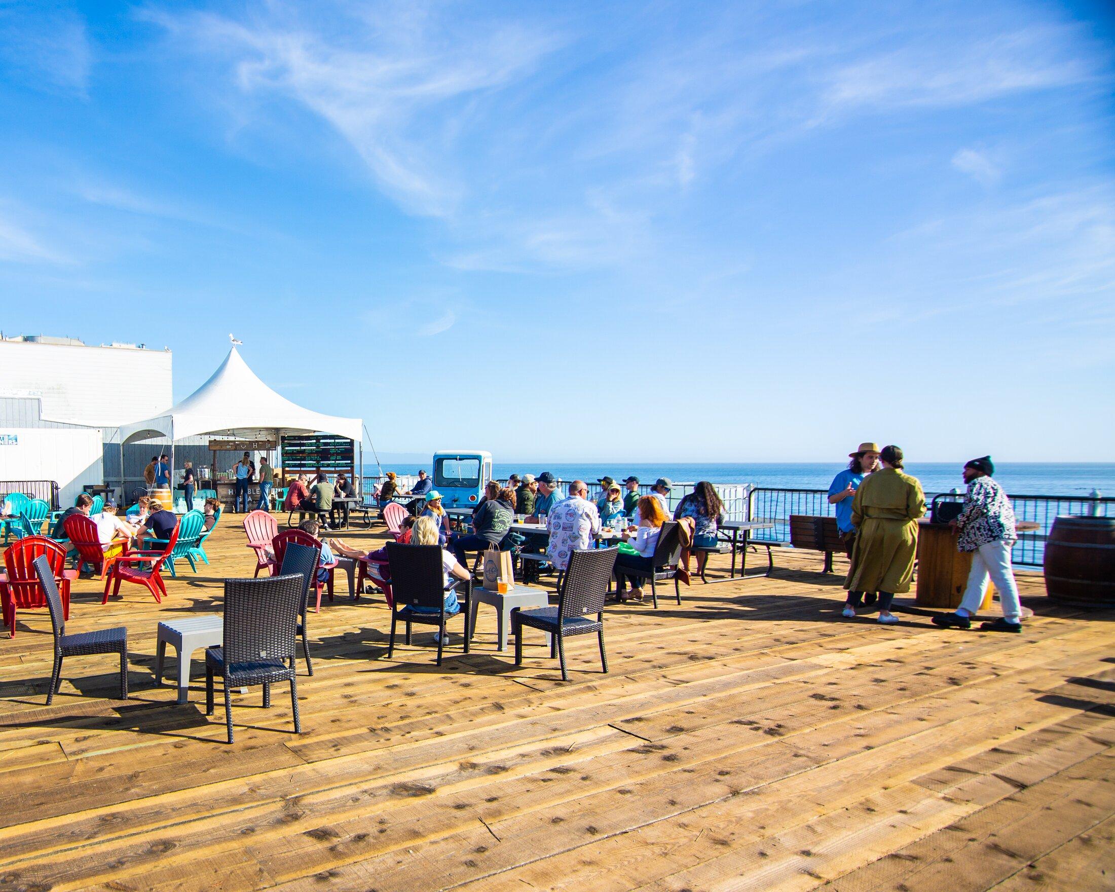 Humble Sea Beer Garden at the Wharf