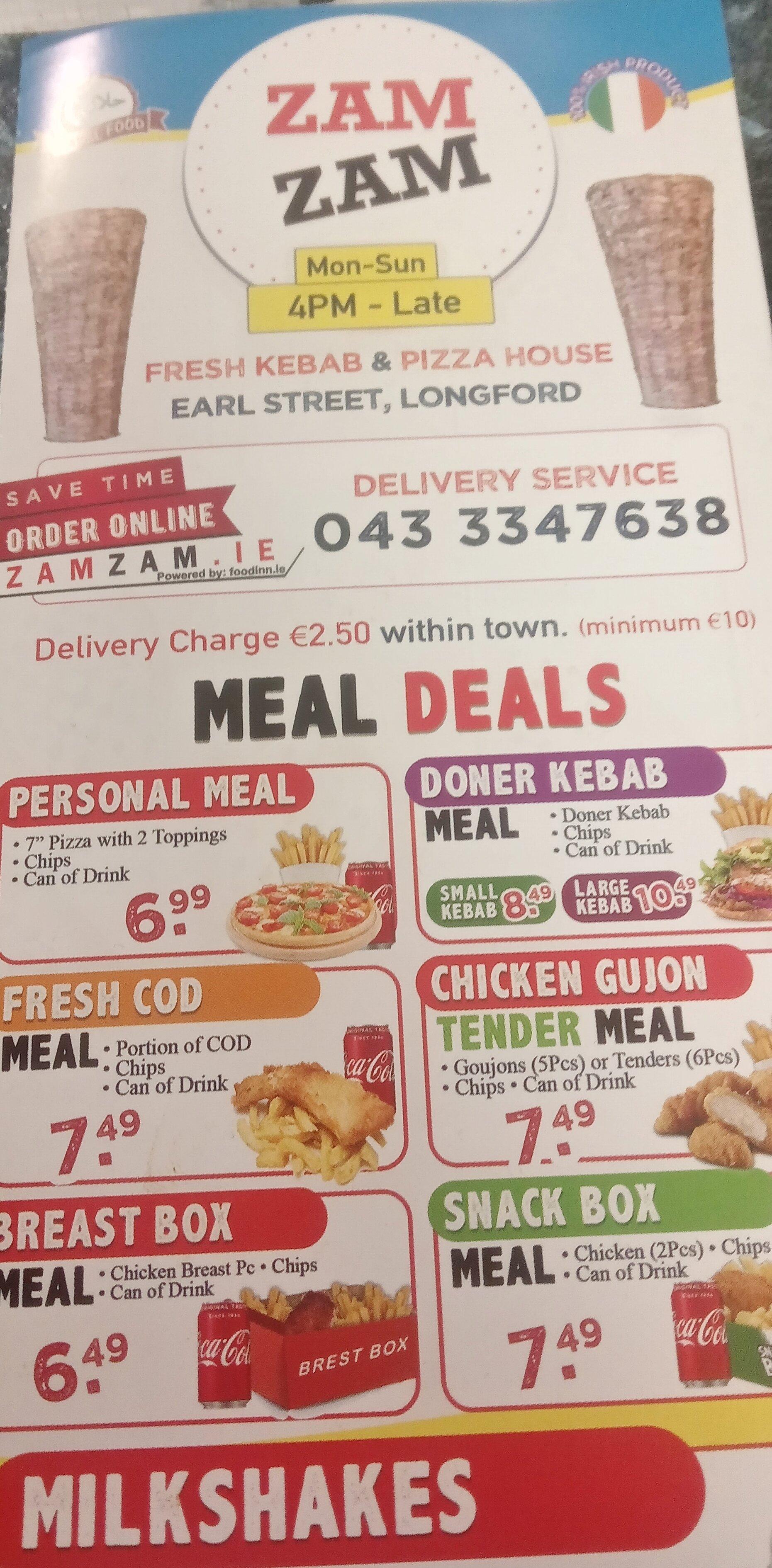 Zam Zam Pizza & Kebab House