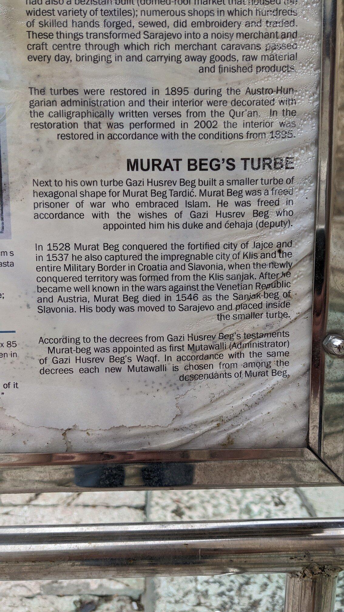 Gazi Husrev-beg's Tomb