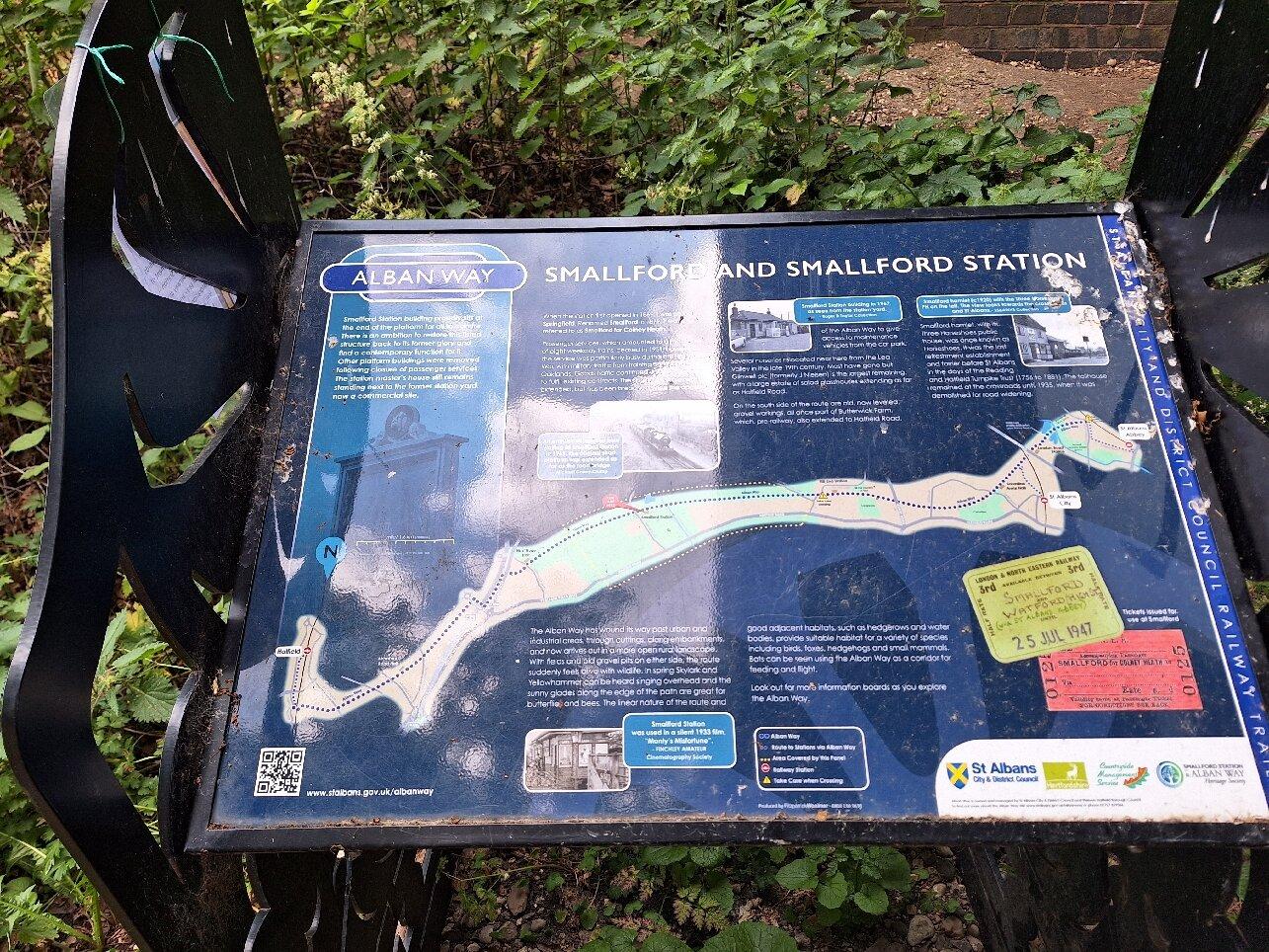 Nast Hyde Halt to Smallford rail walk