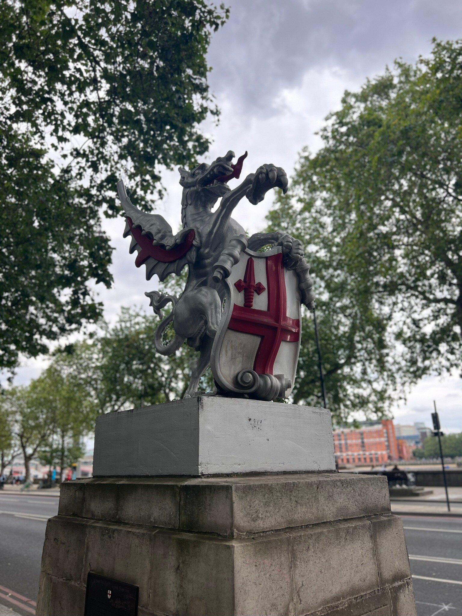 City of London Dragon Boundary Mark