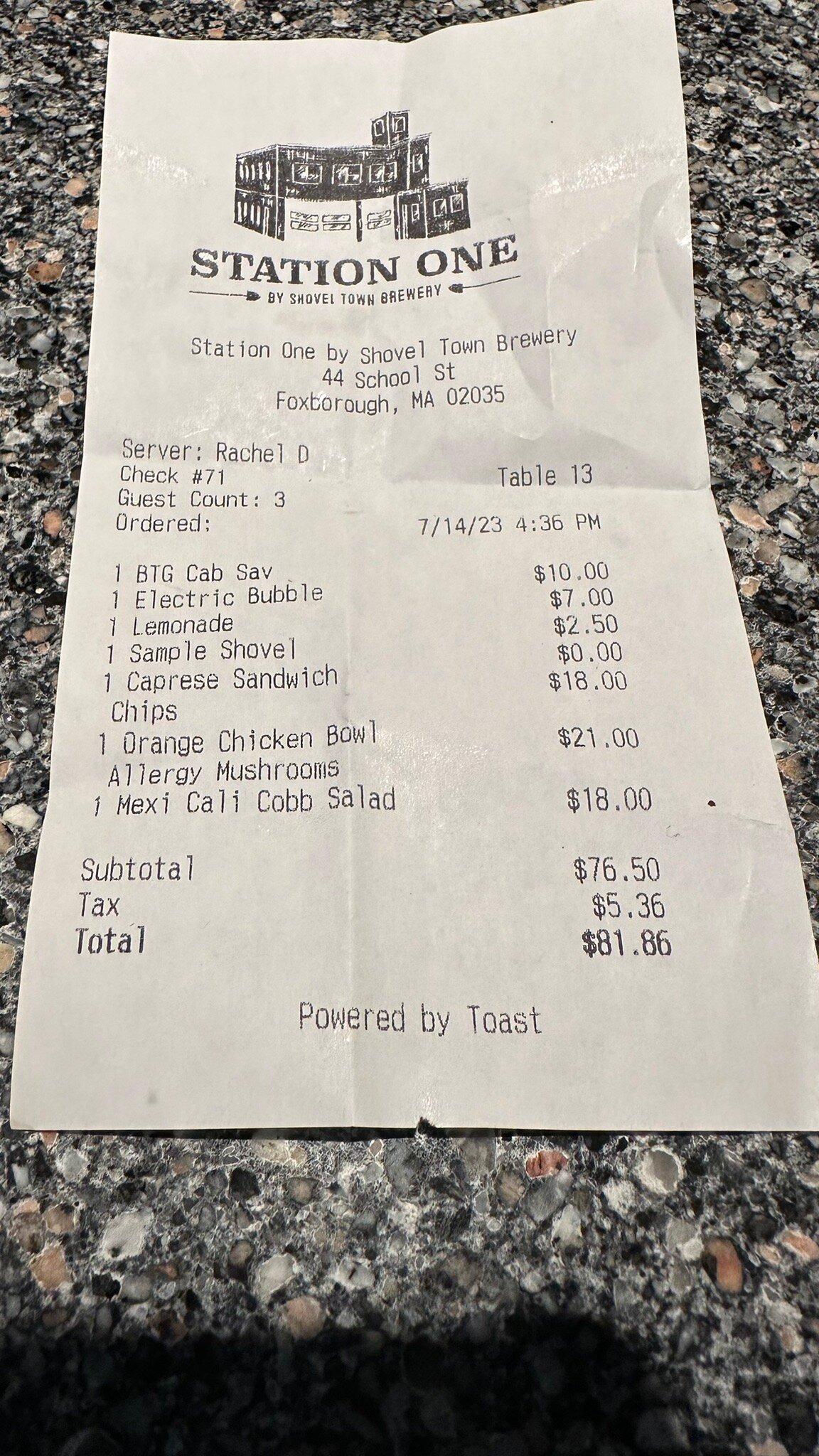 Station One by Shovel Town Brewery