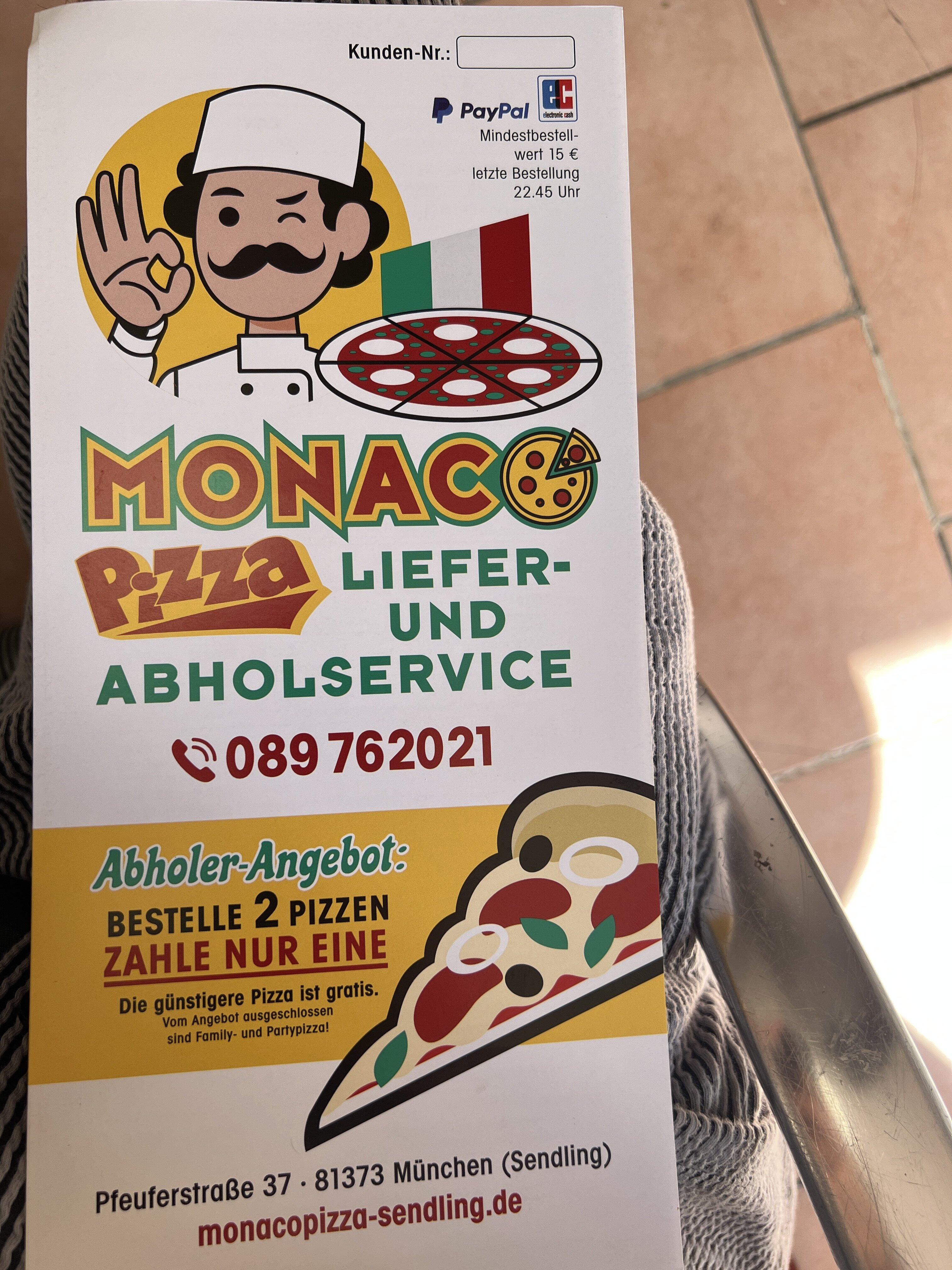 Monaco Pizza Baguette