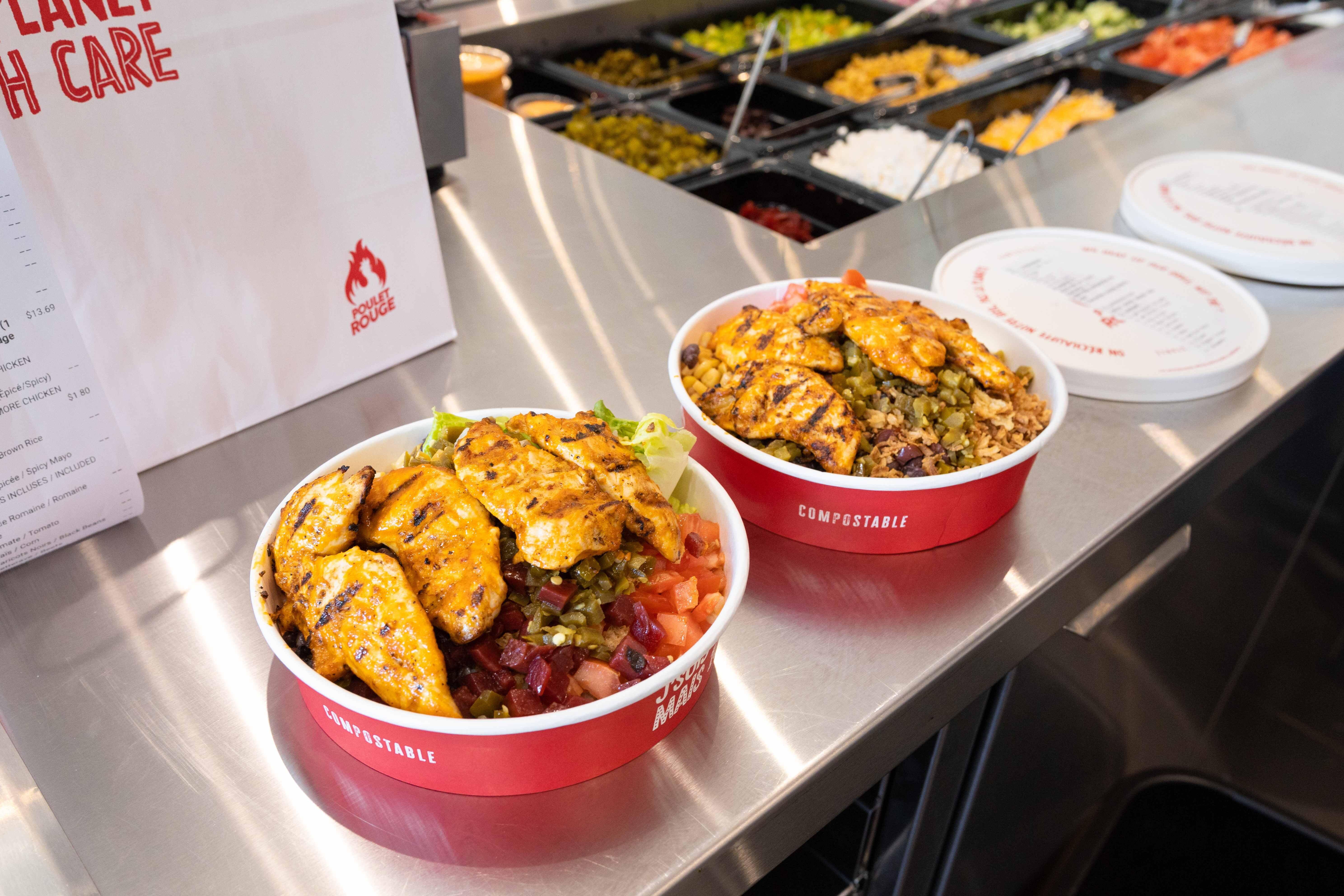 Poulet Rouge Galeries Chagnon