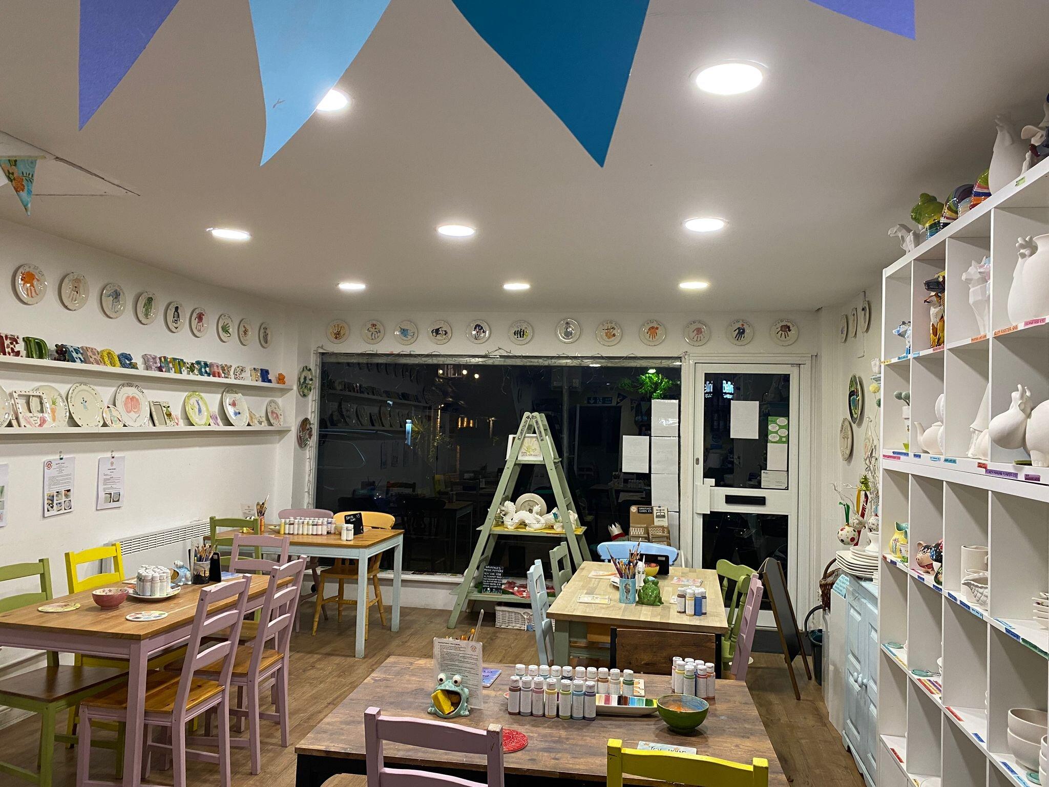 Fired Frog Pottery Cafe