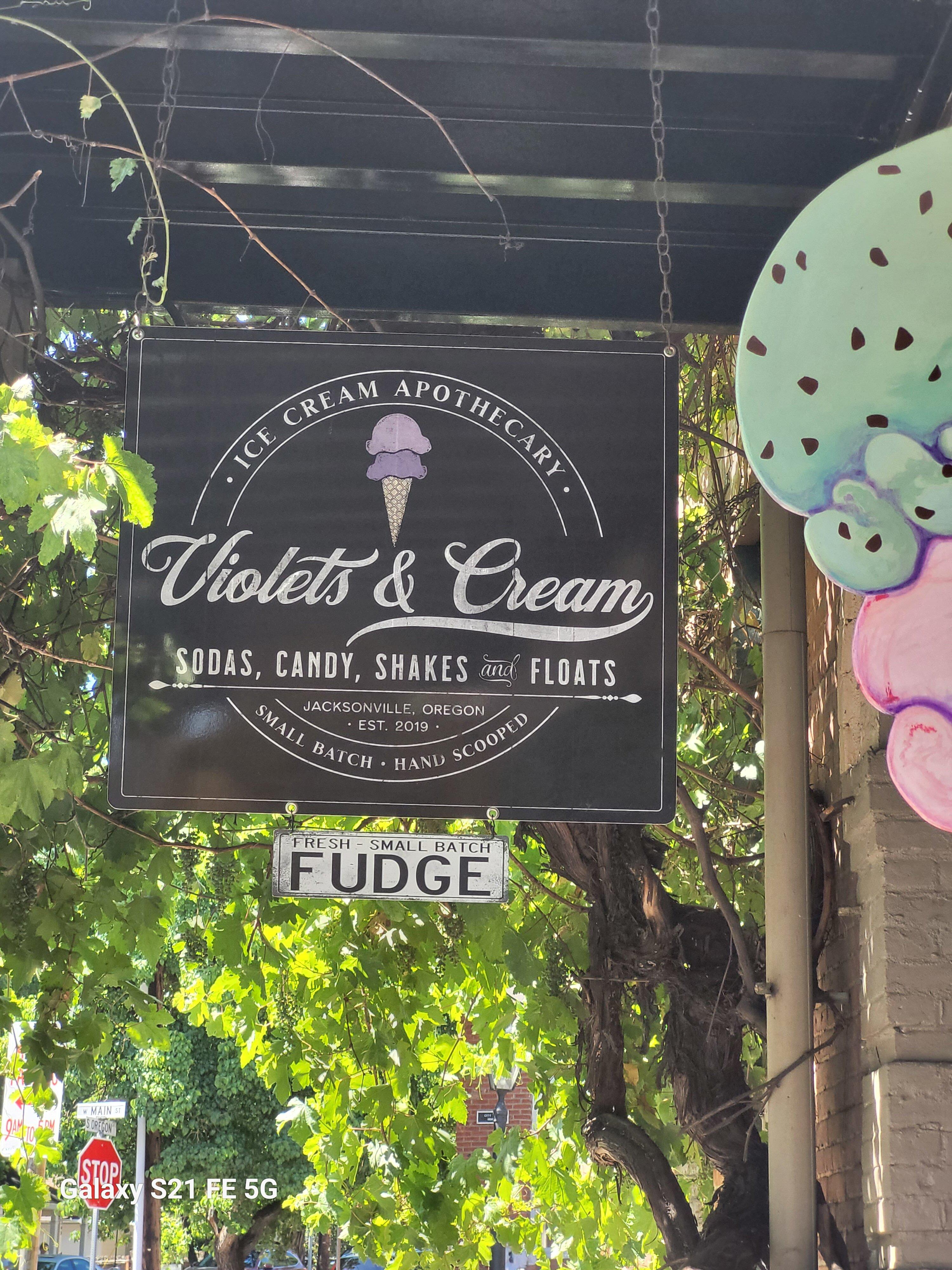 Violets & Cream