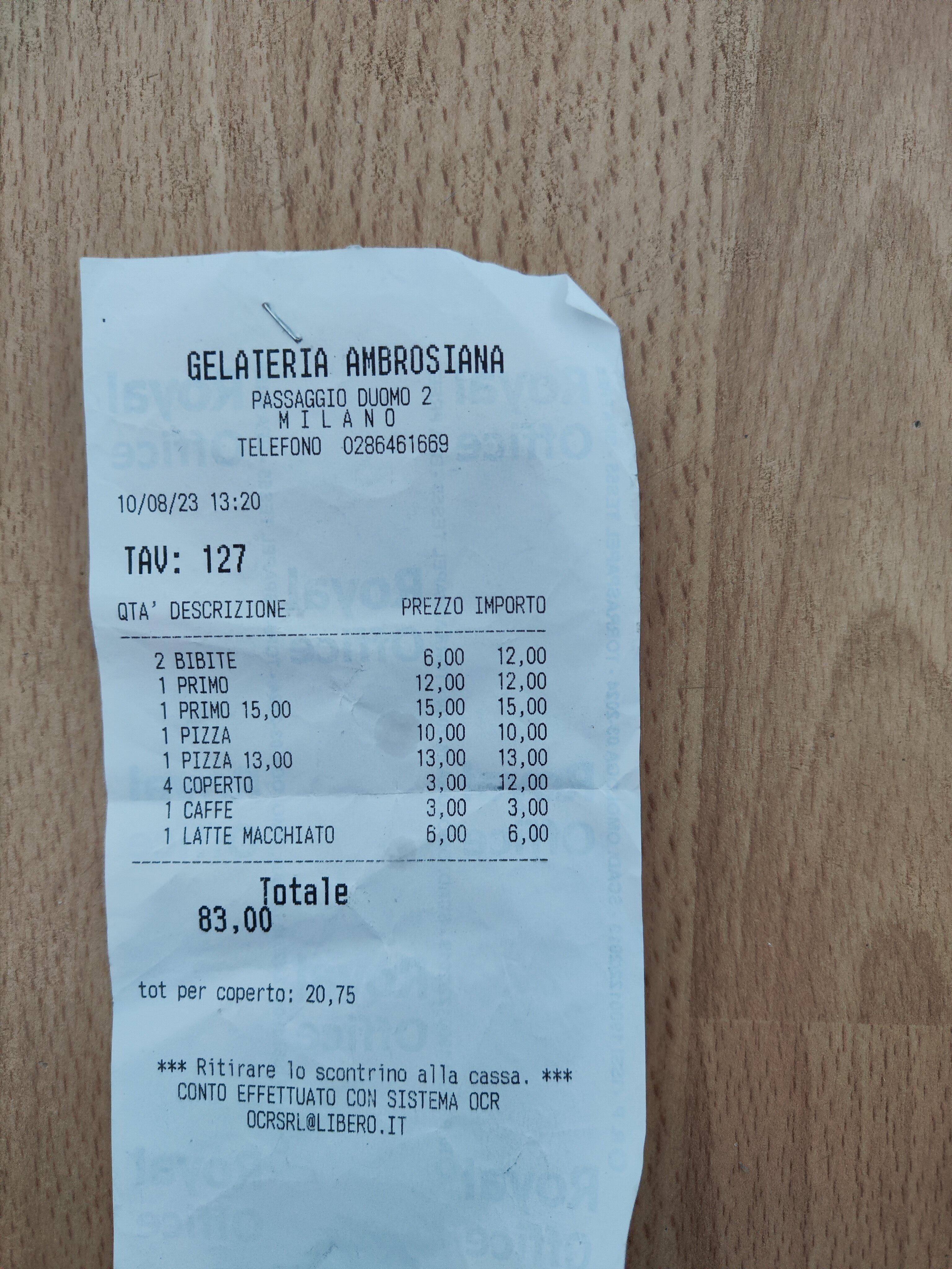 Gelateria Ambrosiana