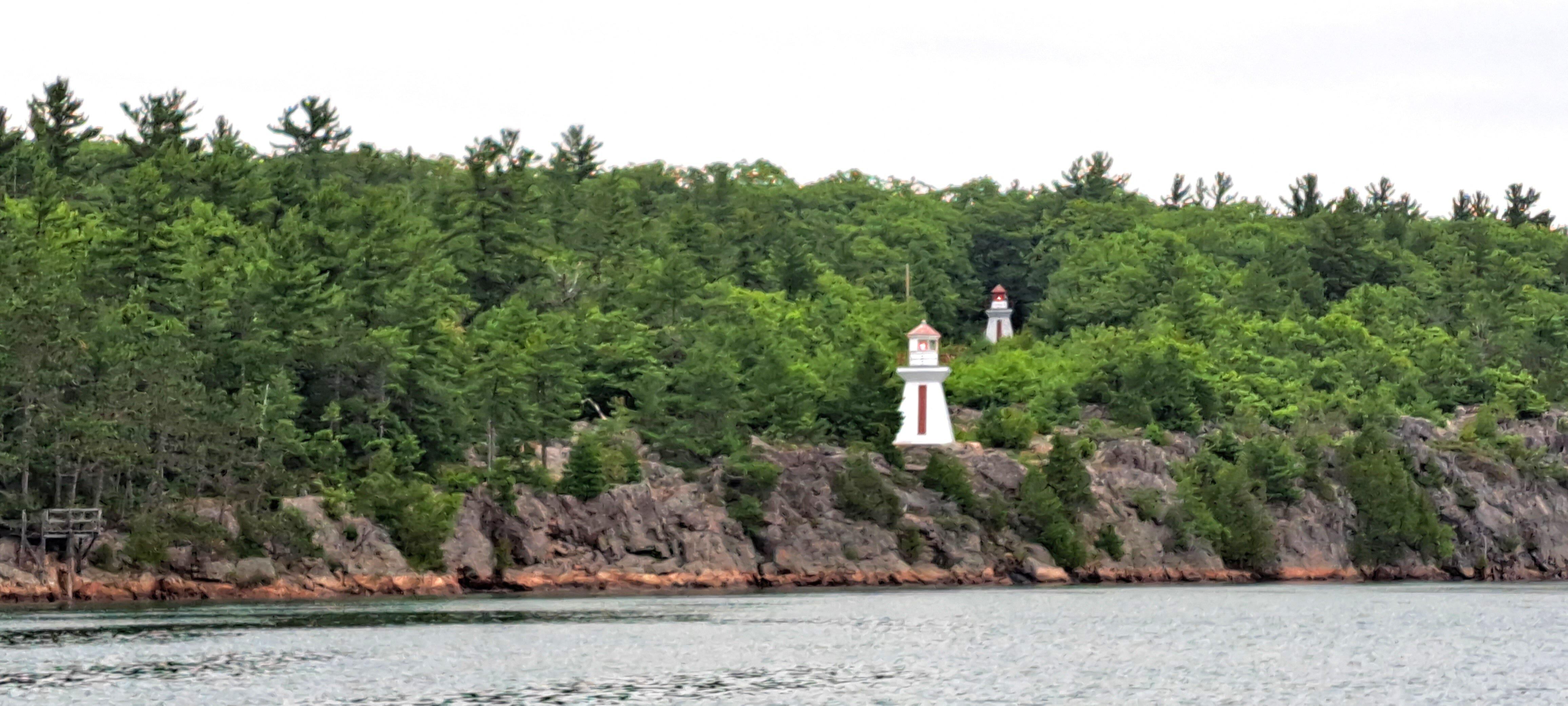 Wilson Channel Range Lighthouses