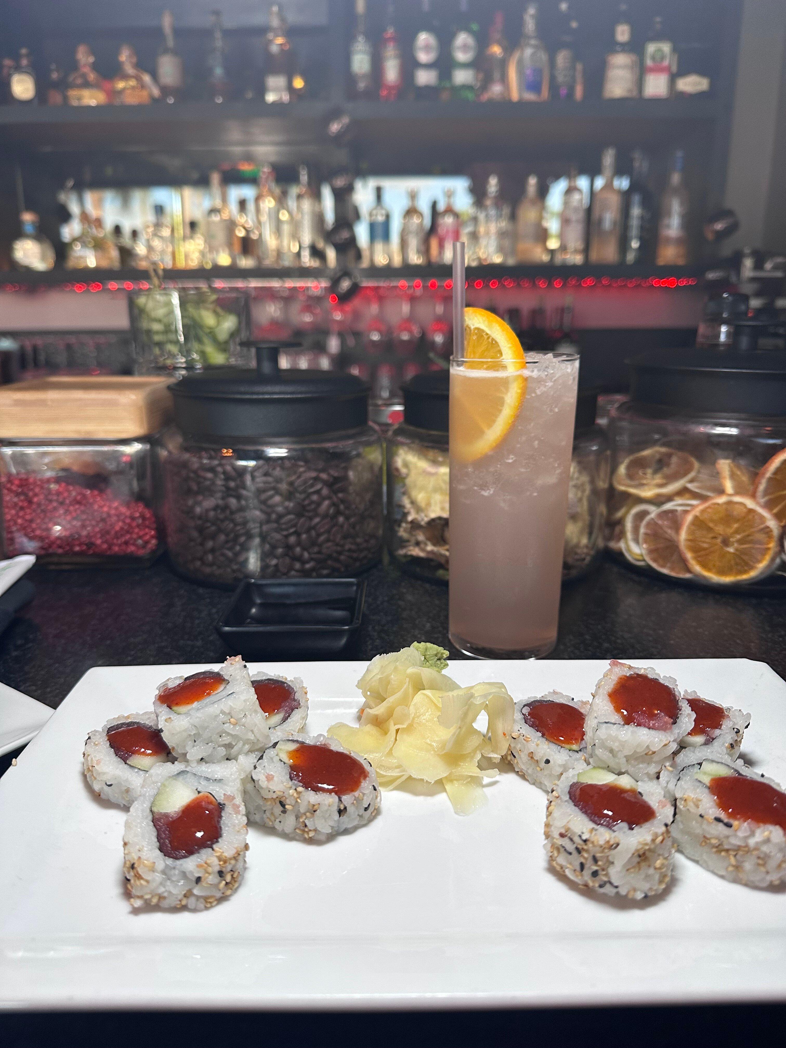 Sushi Sake Sunset
