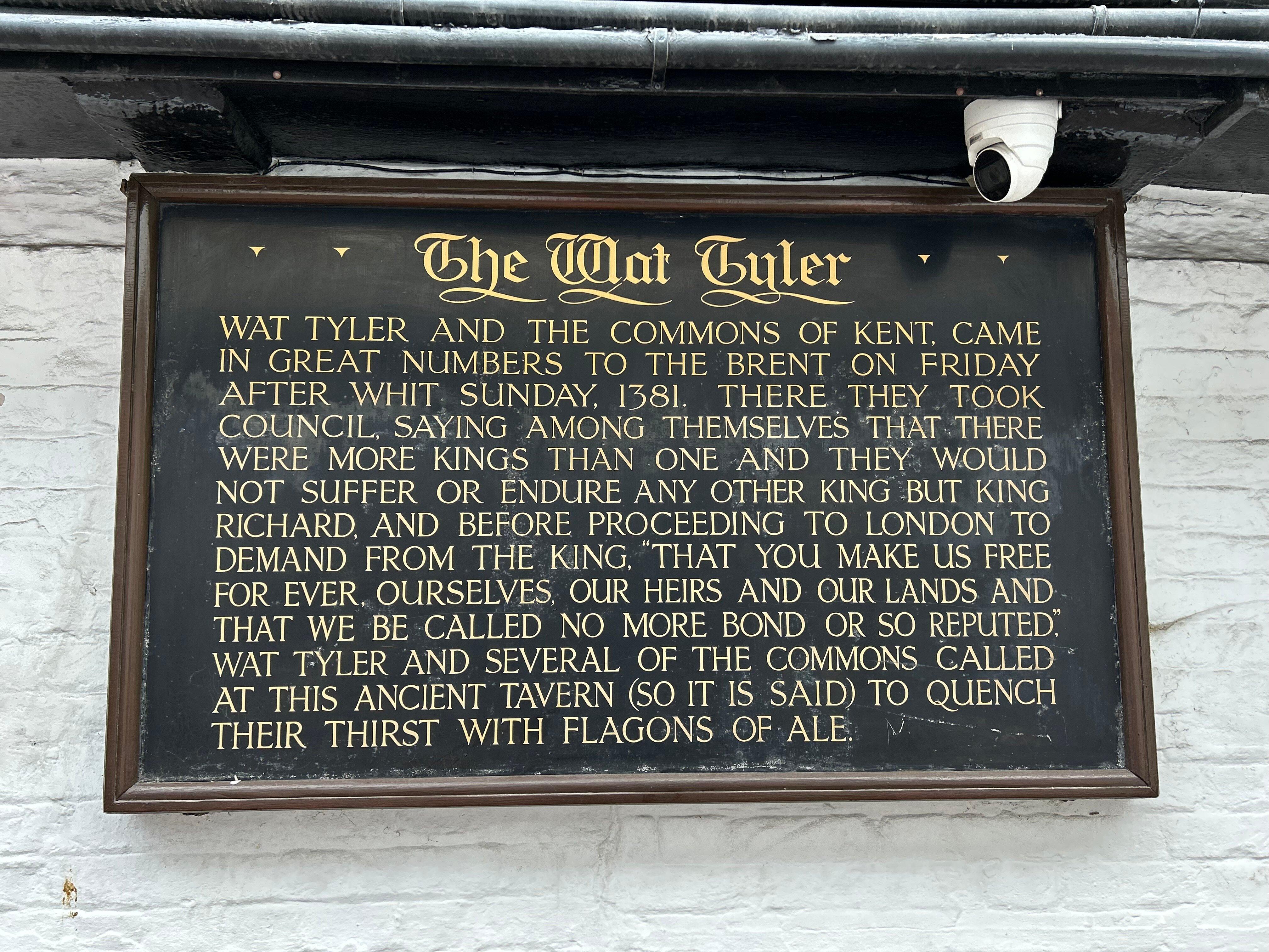 The Wat Tyler Pub