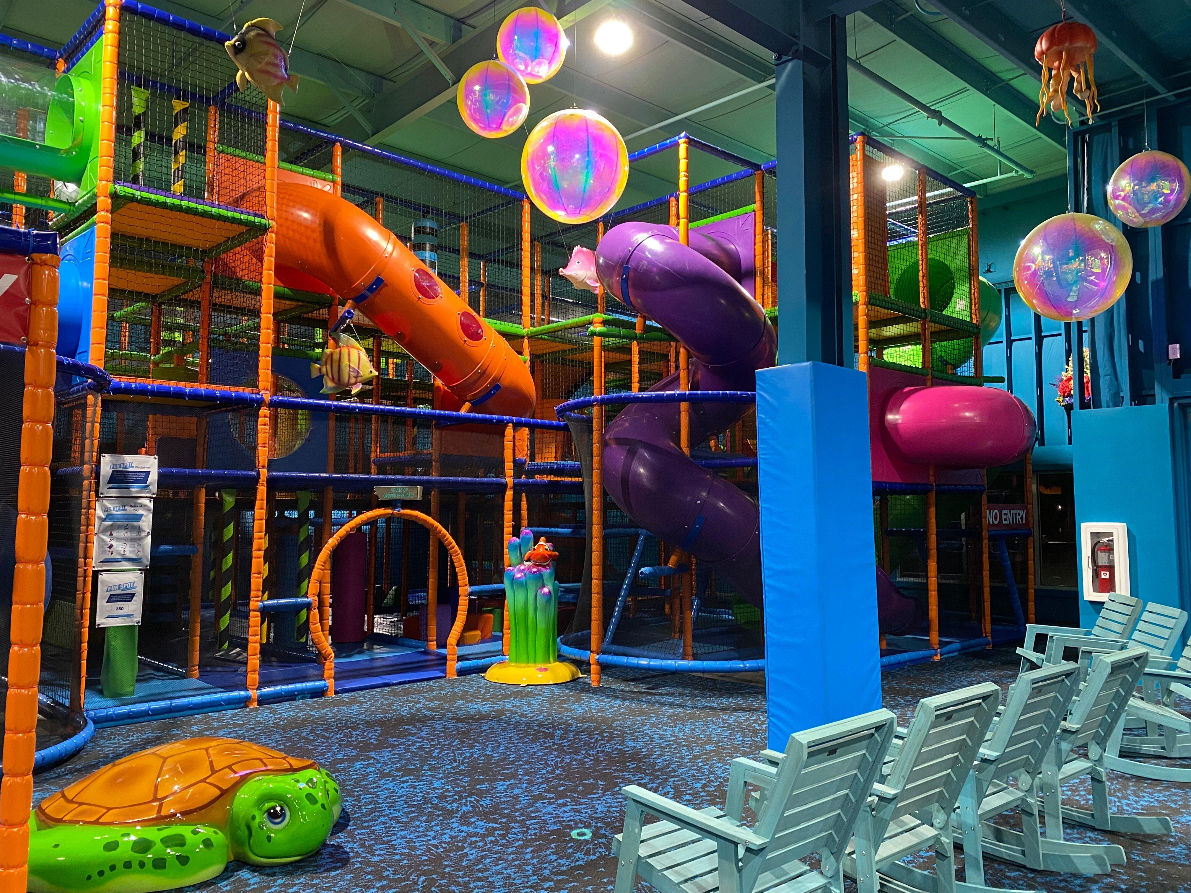 Deep Blue Indoor Play