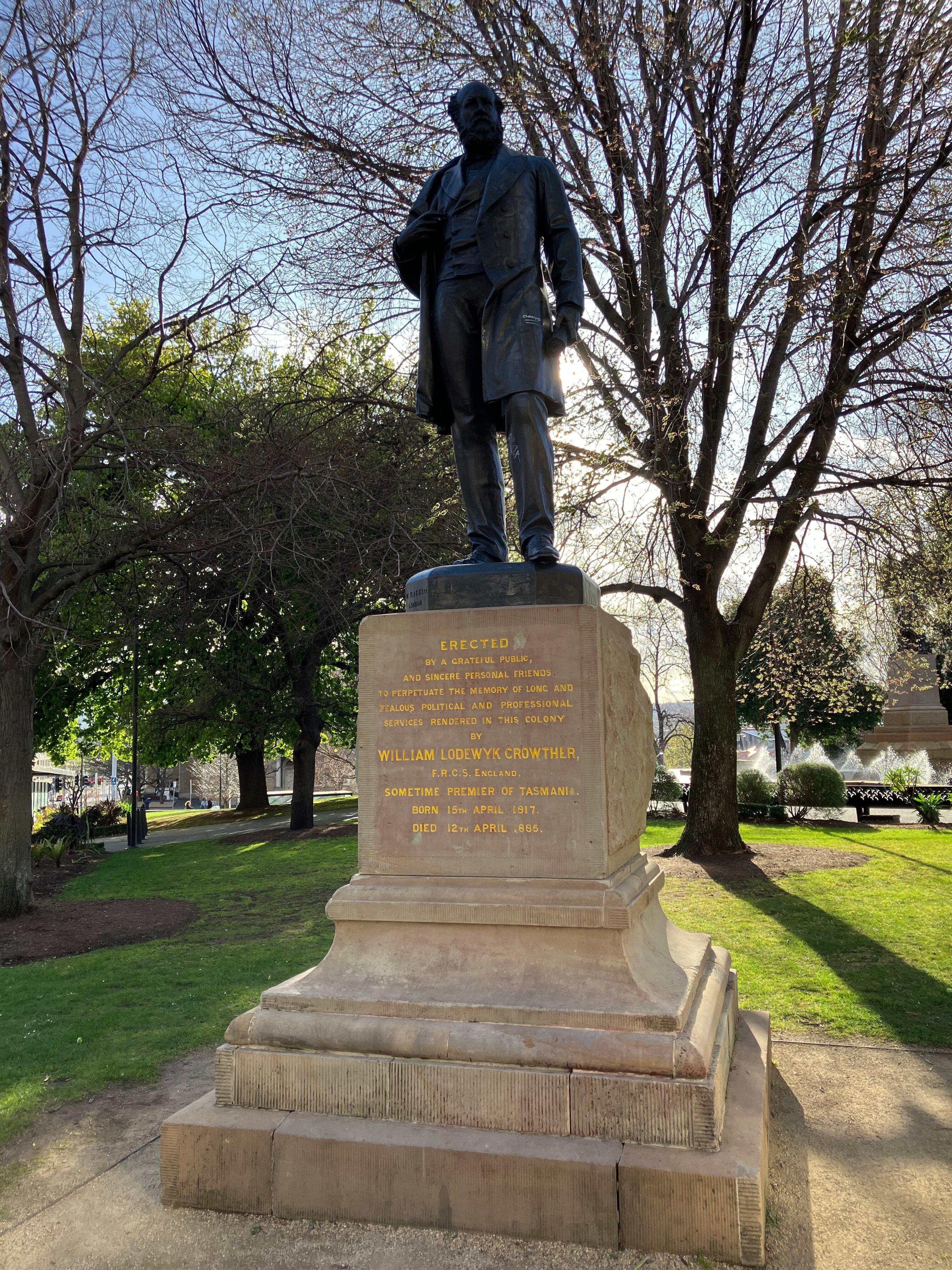 William Lodewyk Crowther Monument