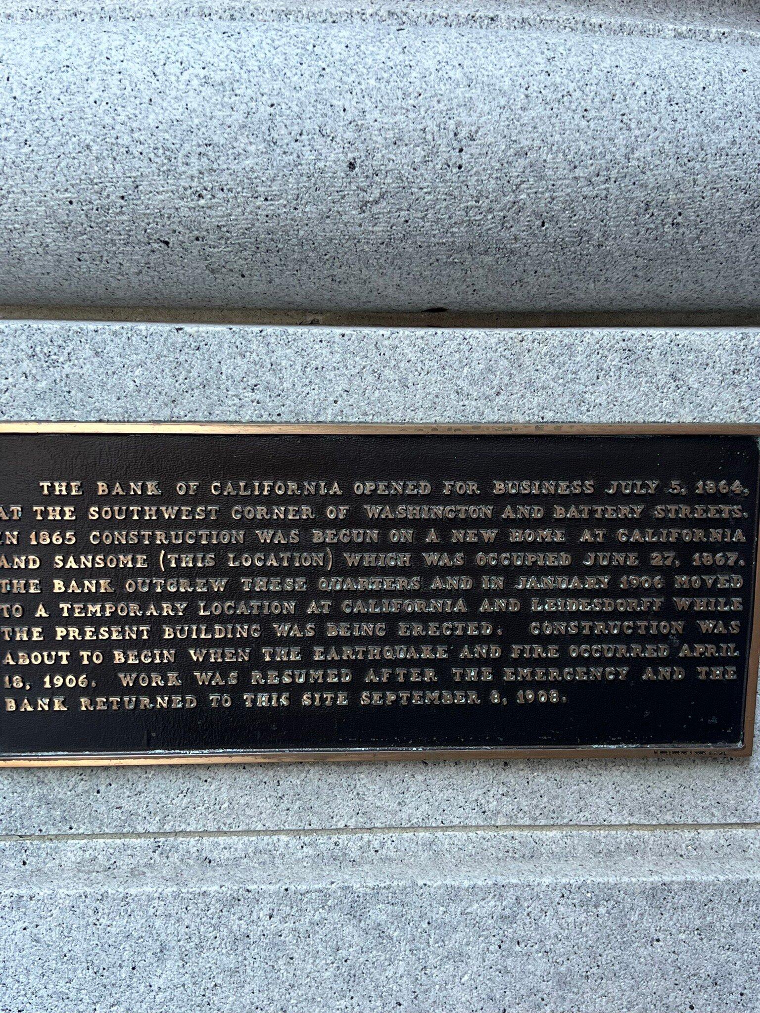 Bank of California building