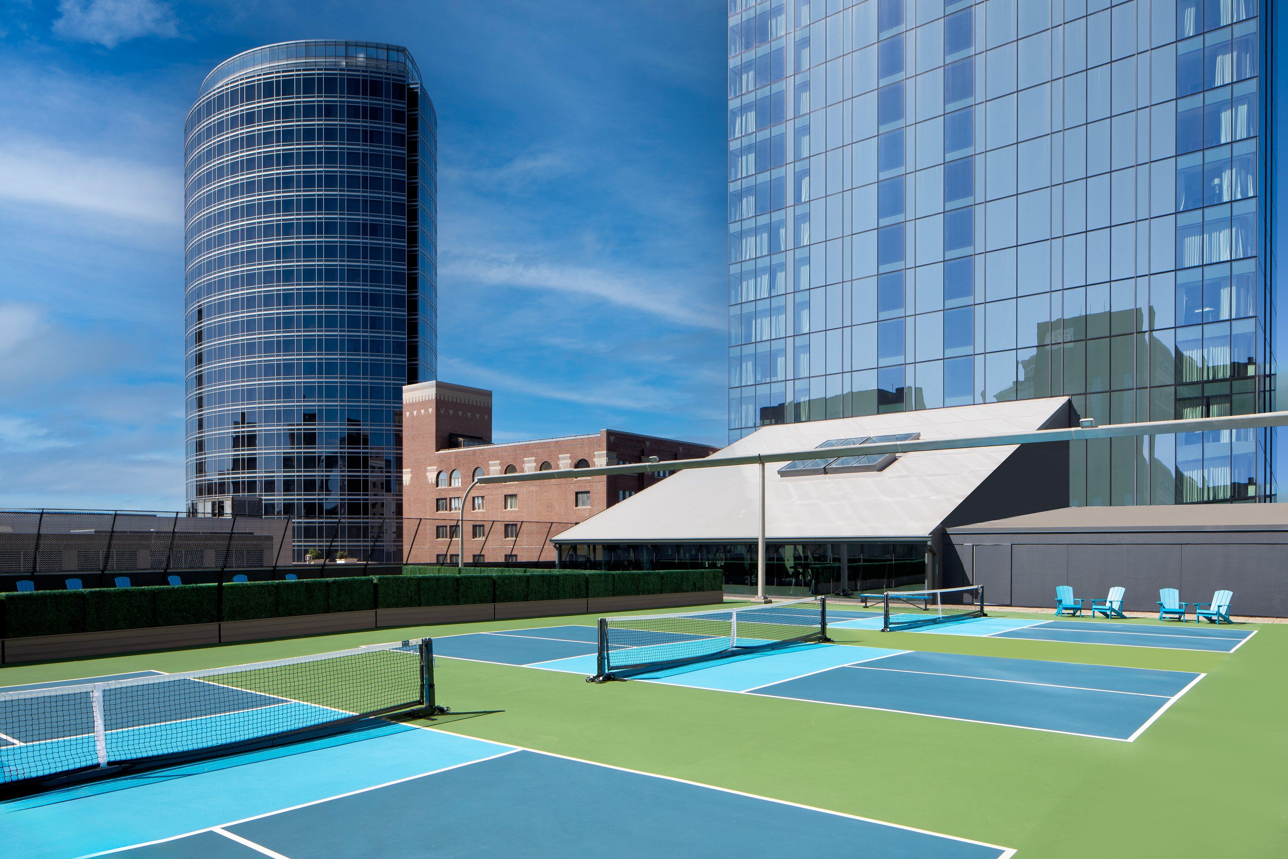 Rooftop Pickleball