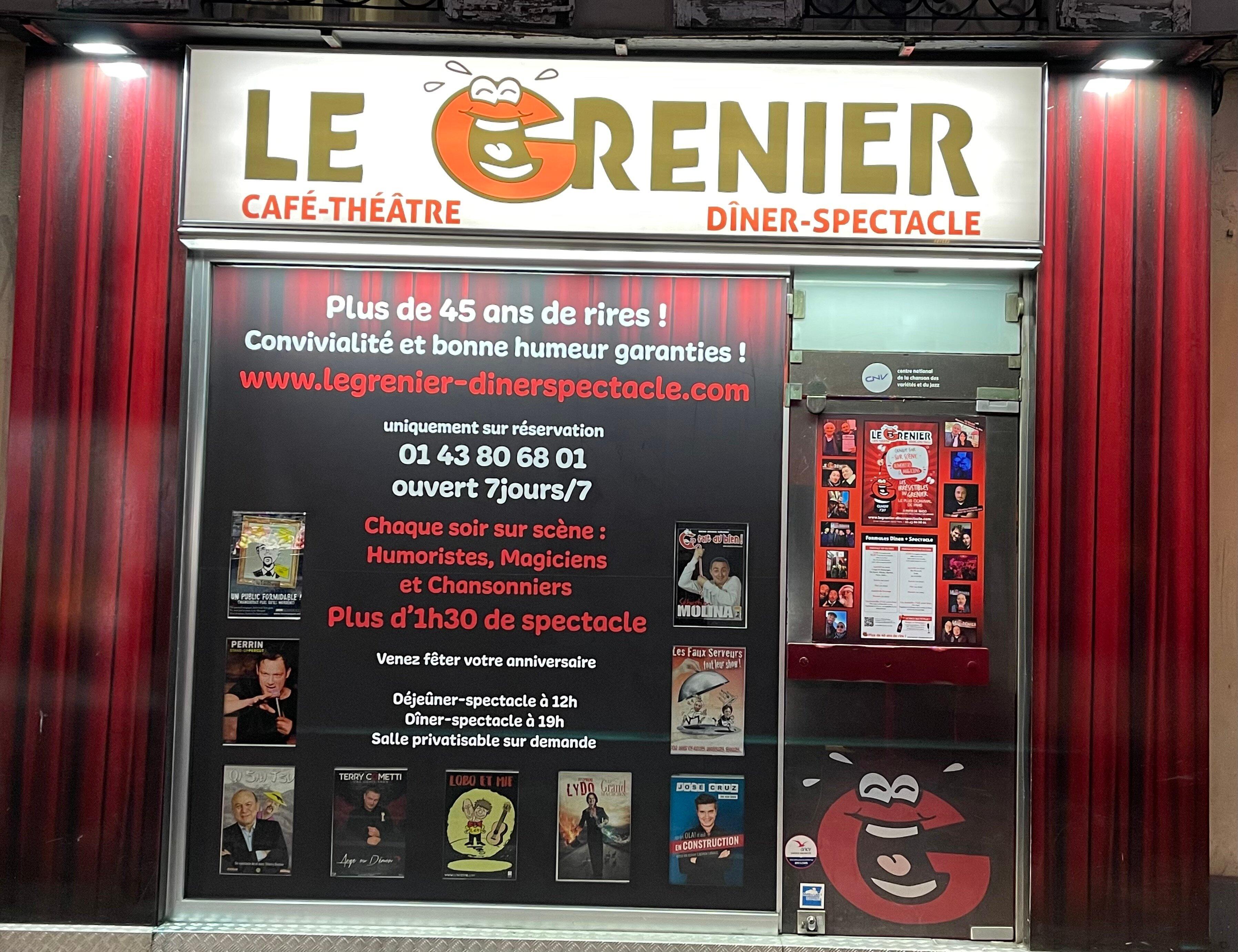 Le Grenier du Rire - Diner Spectacle
