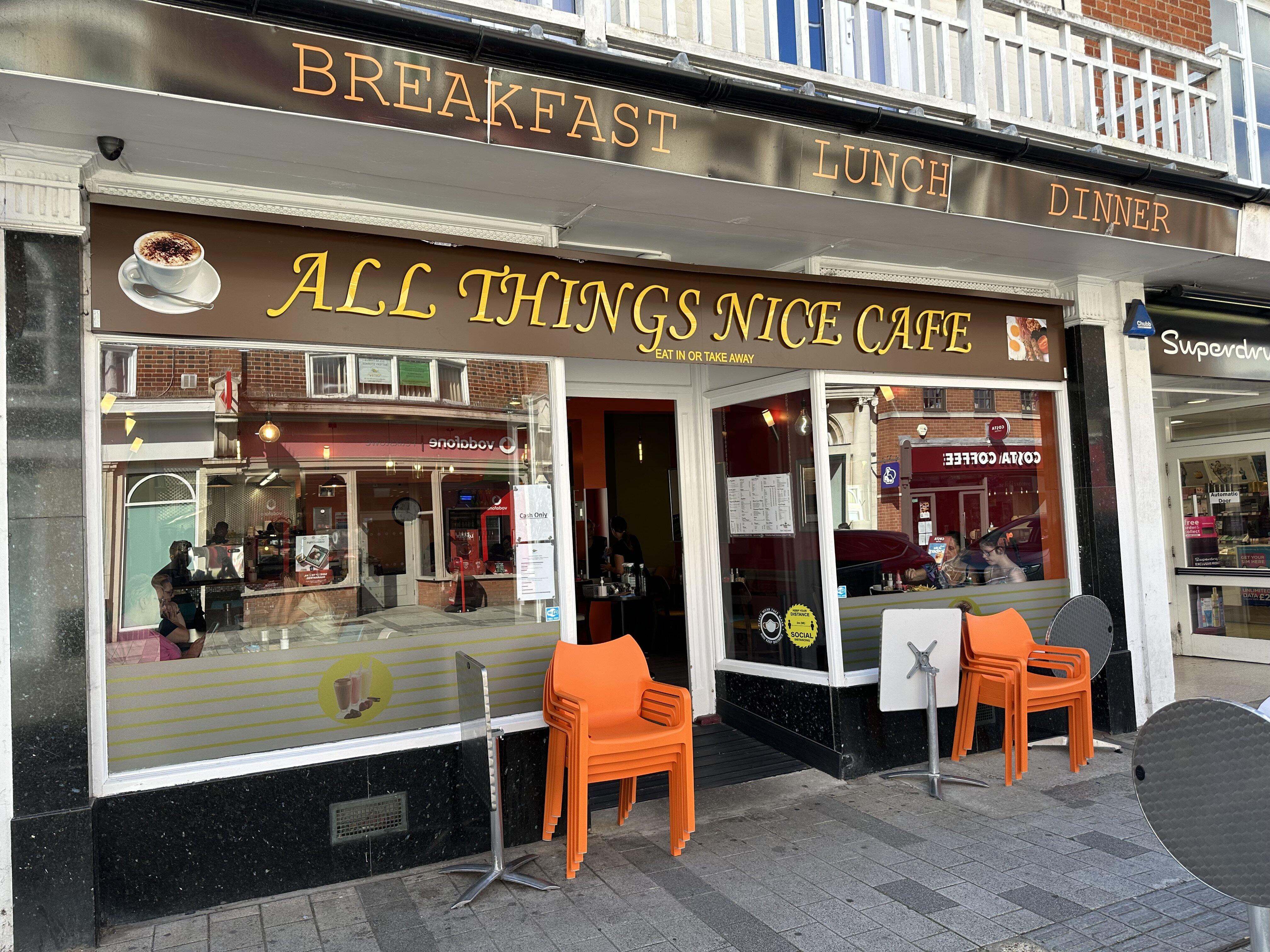 All Things Nice Cafe Felixstowe