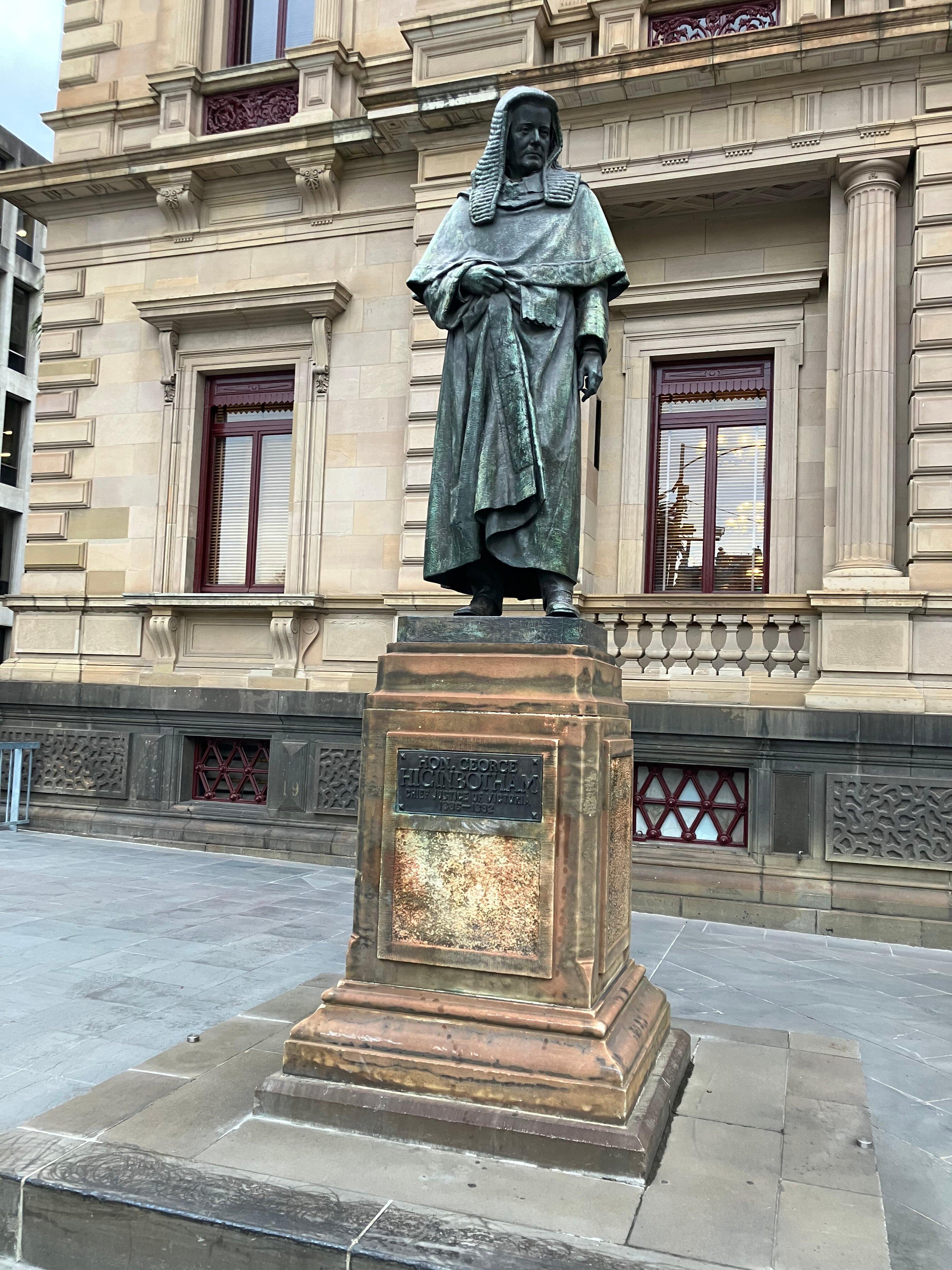 George Higinbotham Statue