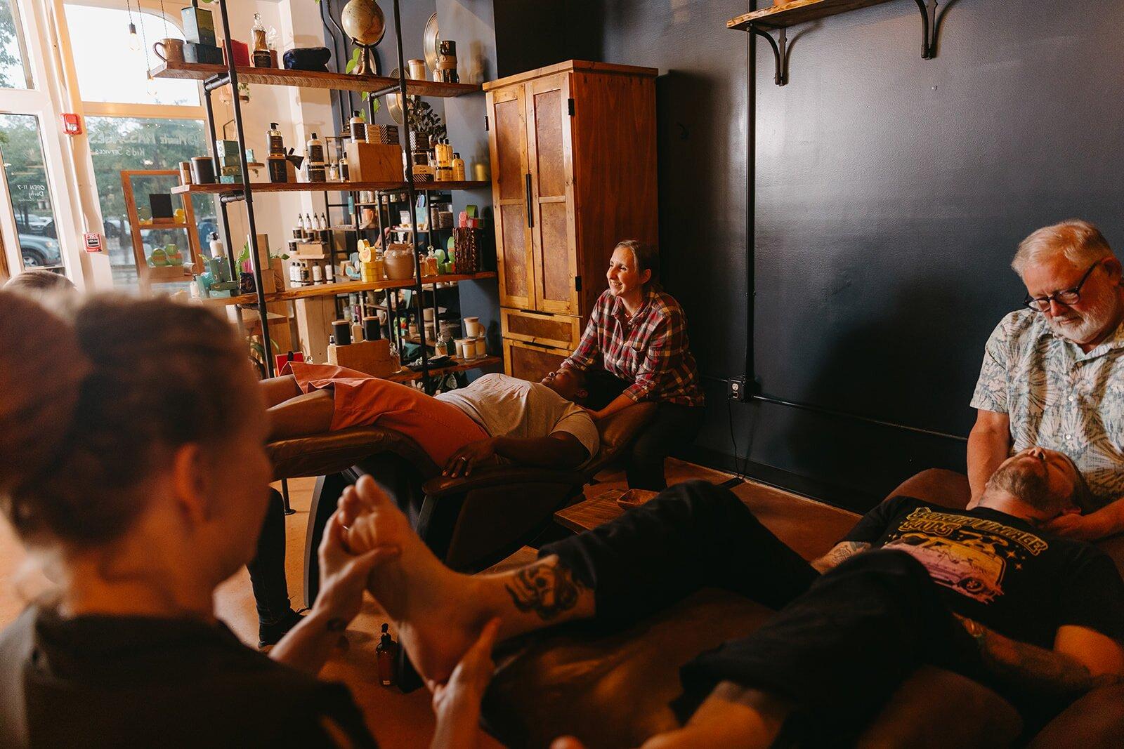 Recline and Unwind Social Spa