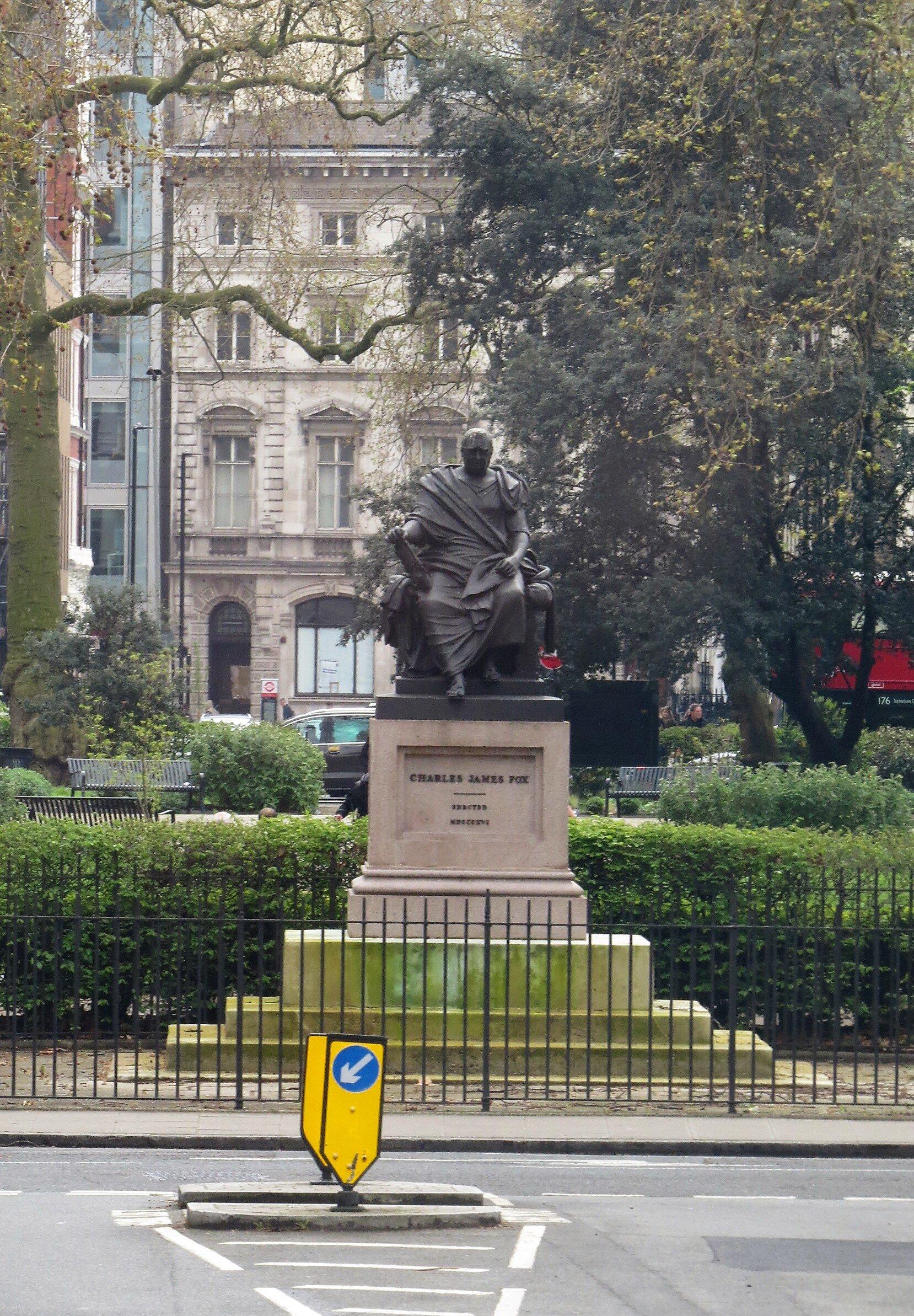 Charles James Fox Statue