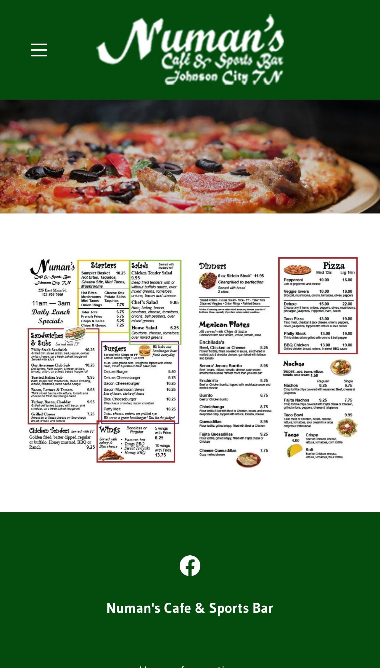 Numan's Cafe And Sports Bar