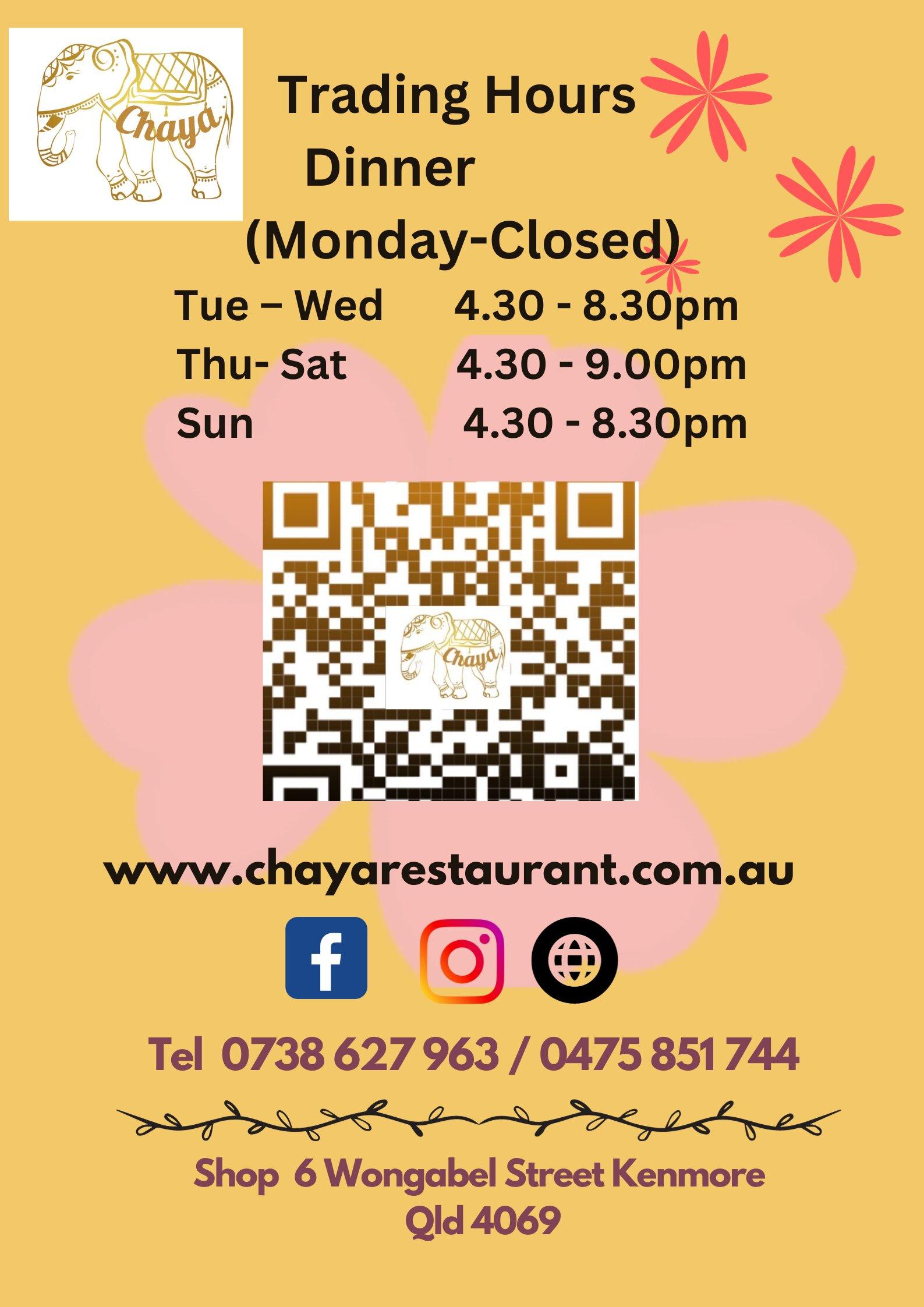 Chaya Asian Restaurant