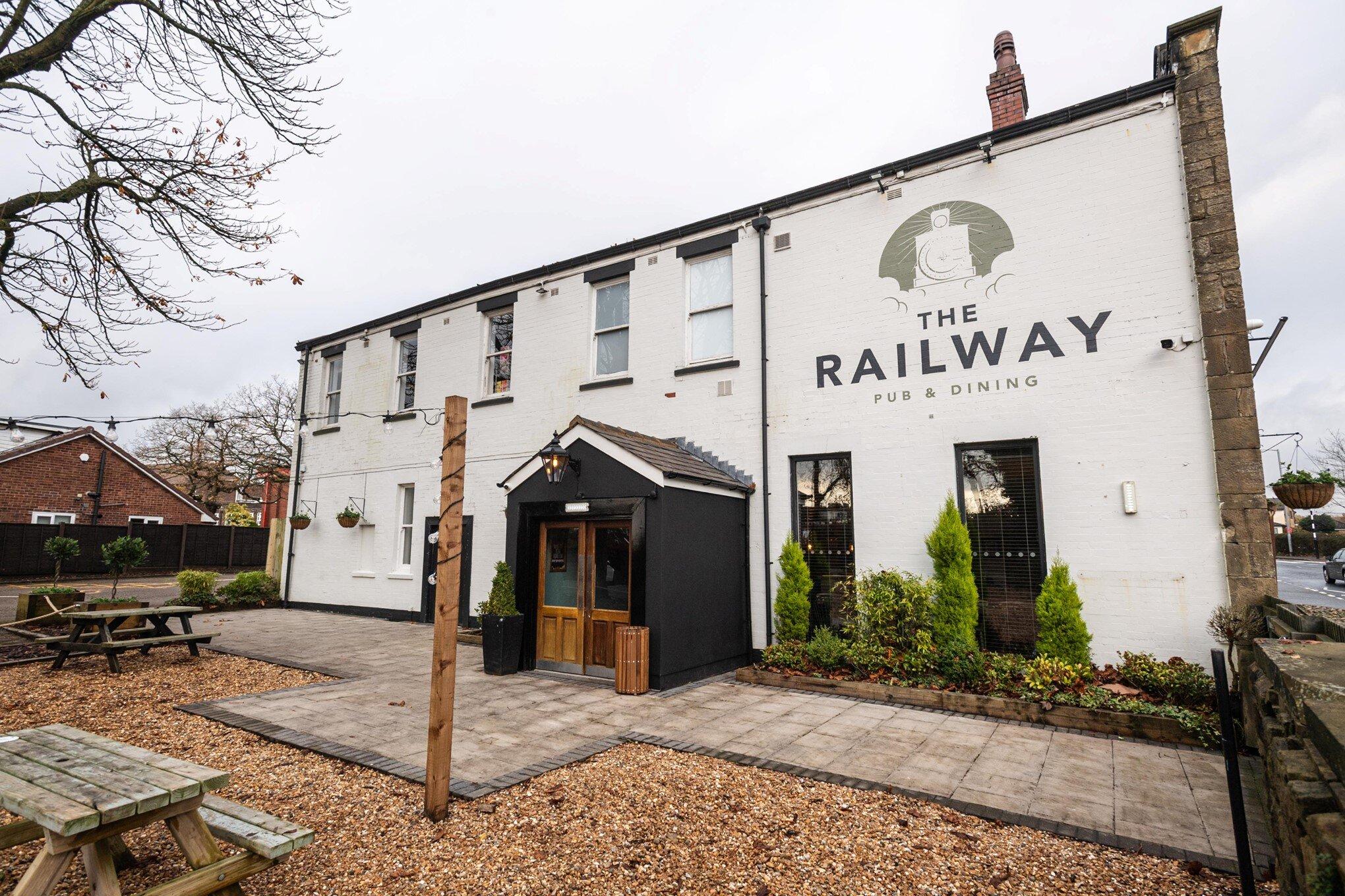 The Railway at Bromley Cross