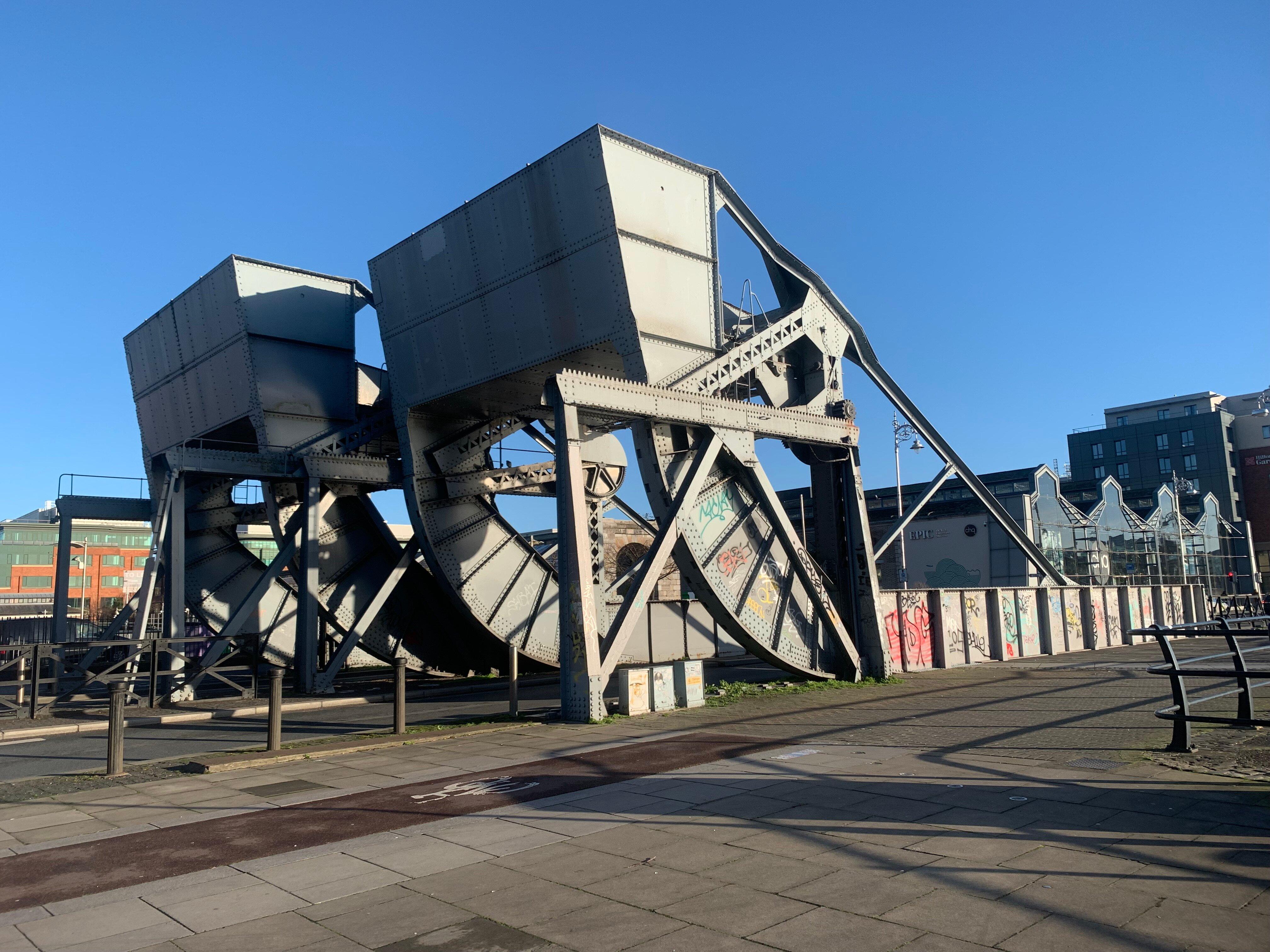 Scherzer rolling lift bridges