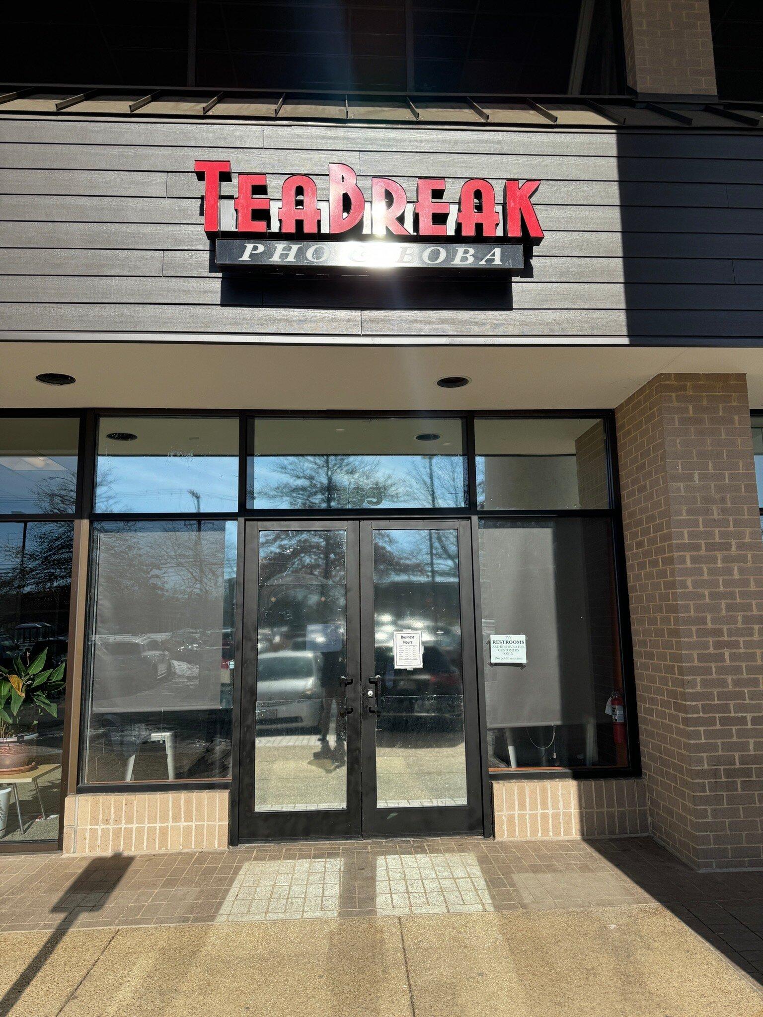 Teabreak Pho & Boba Herndon