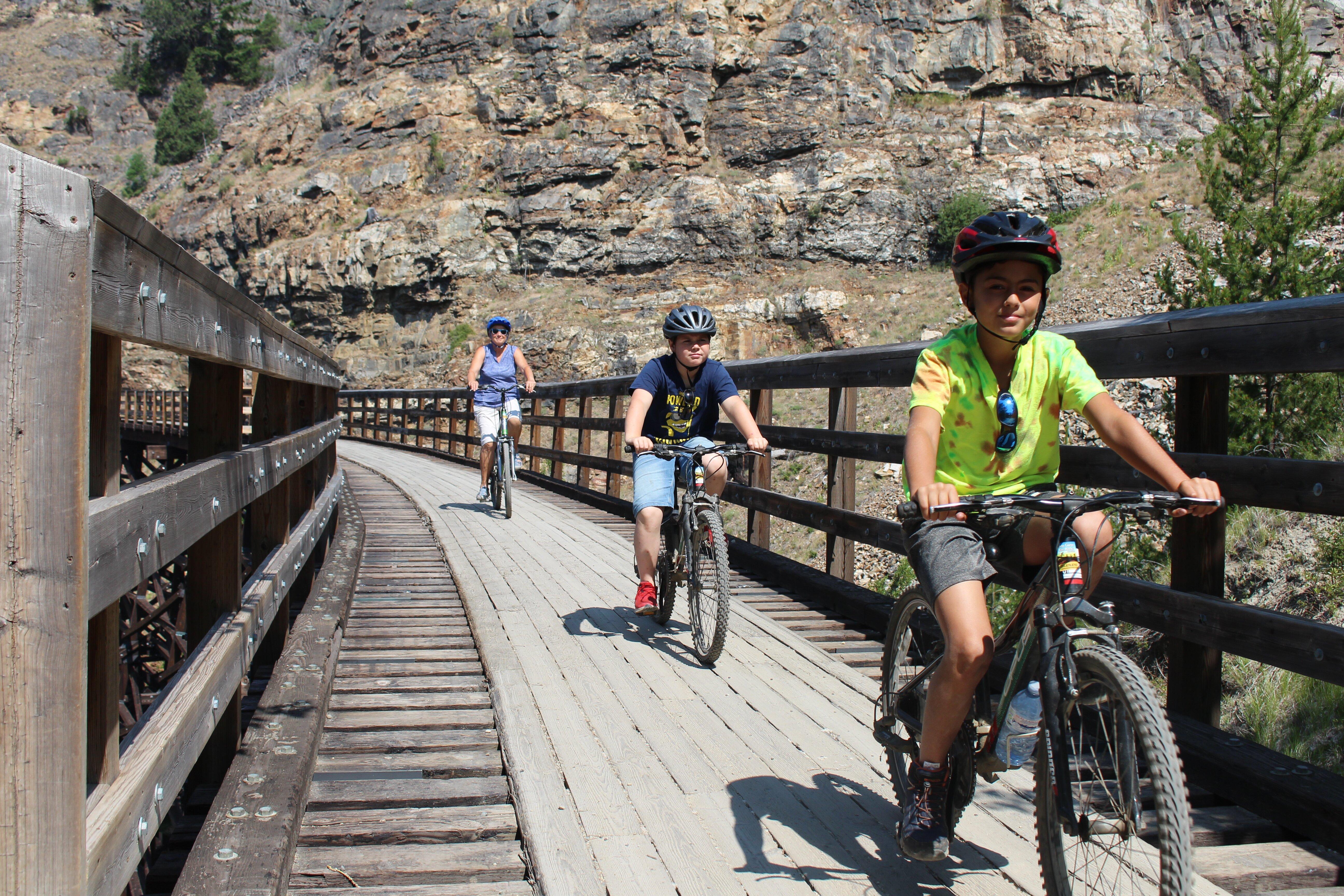 Myra Canyon Bicycle Rental and Tours