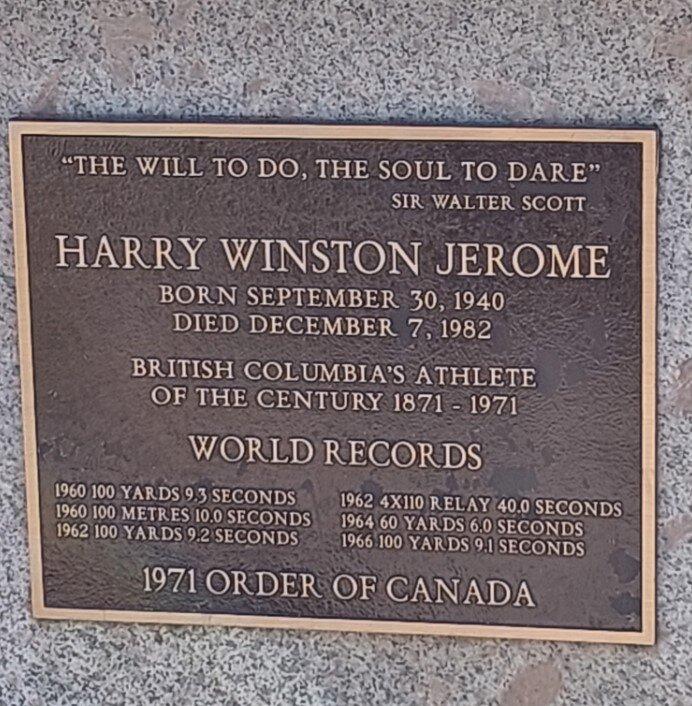 Statue Of Harry Jerome