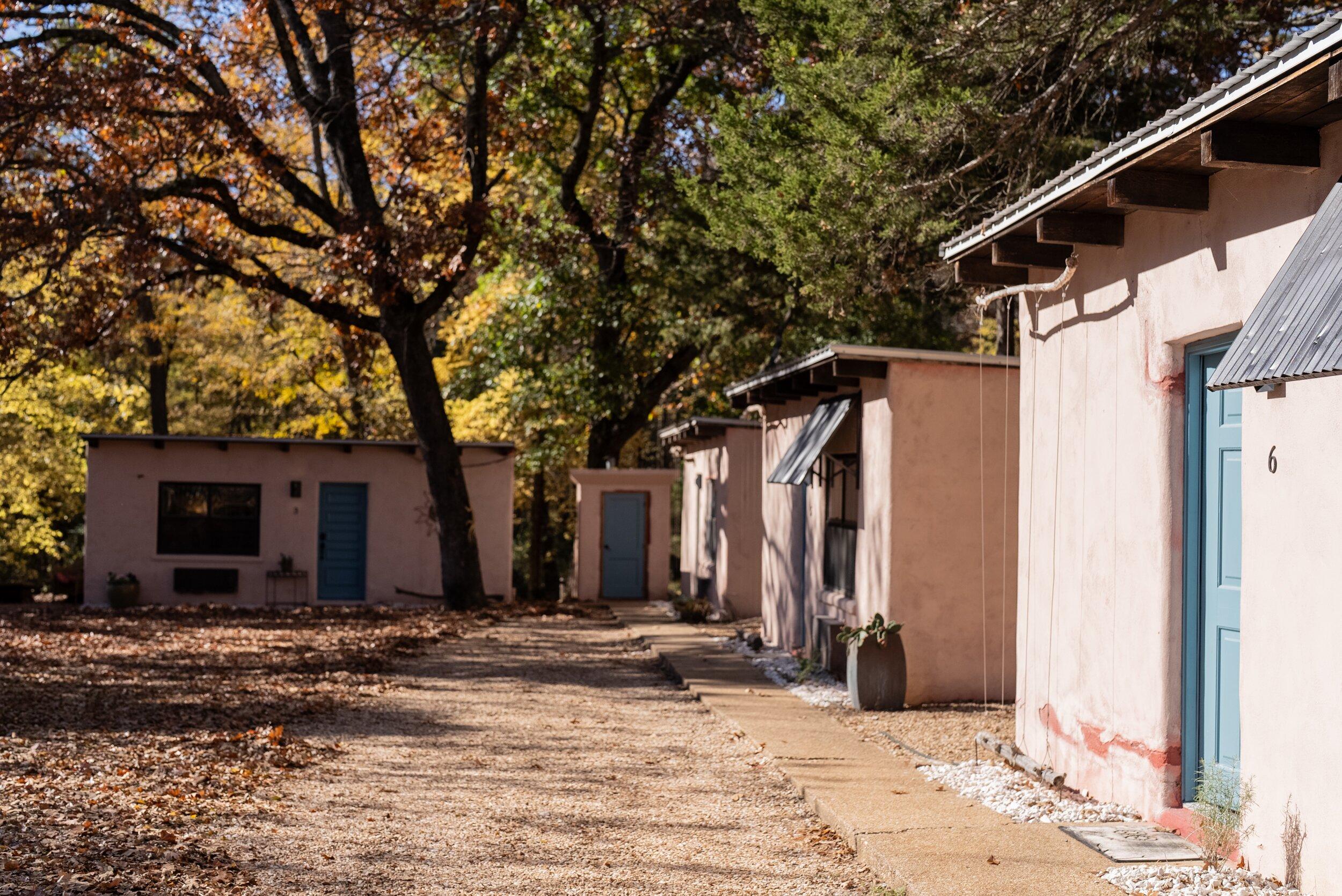 Blue Doors At Tenkiller