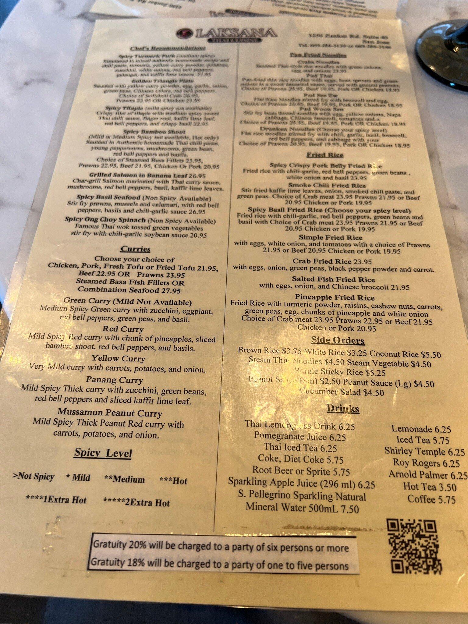 Laksana Thai Cuisine