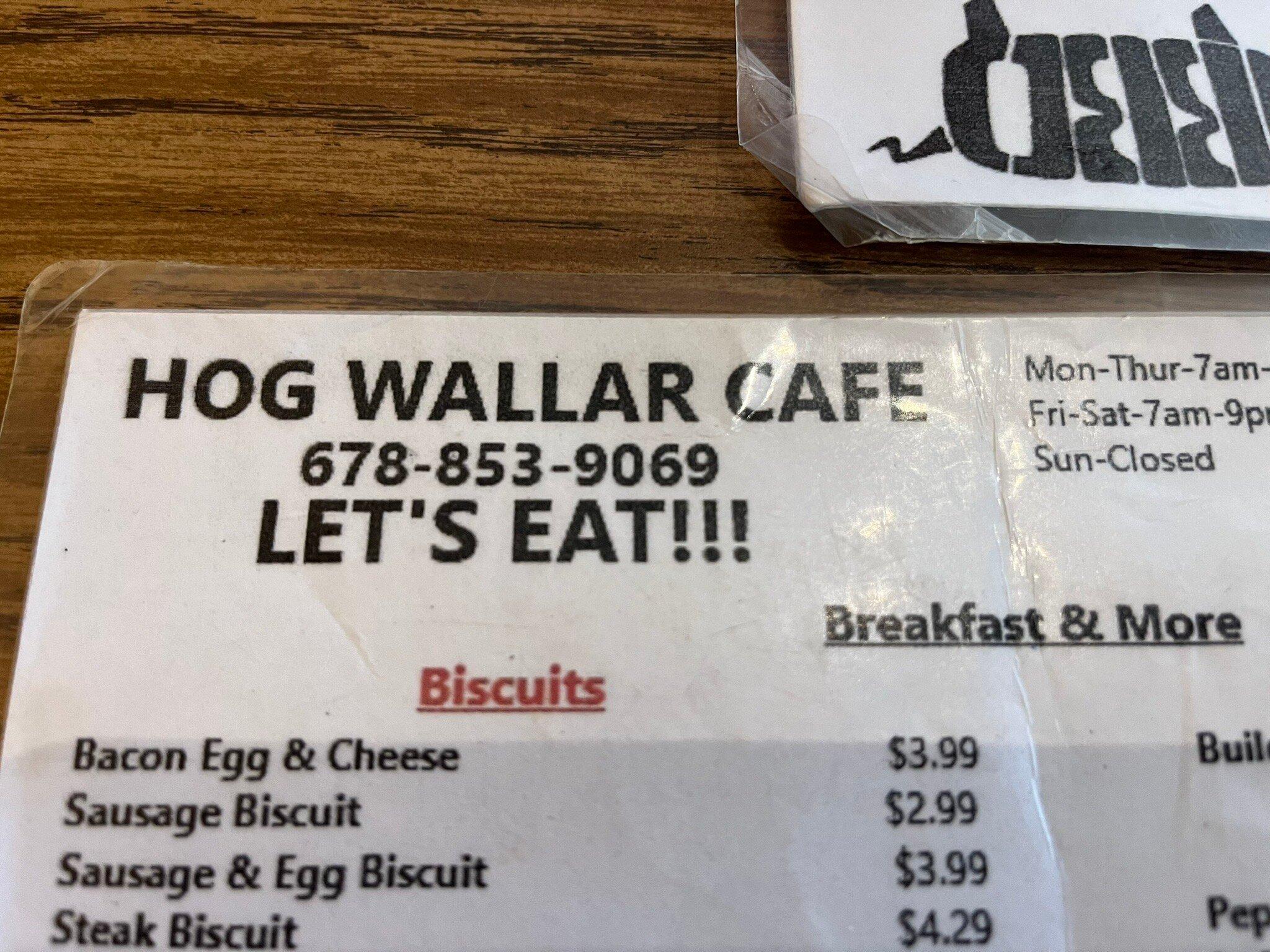 Hog Wallar Cafe