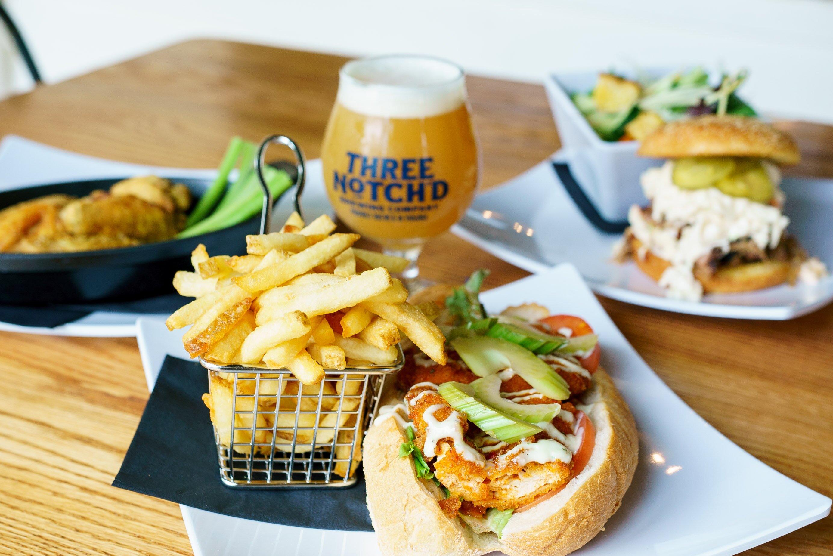 Three Notch'd Brewery, Distillery & Craft Kitchen- Nelson County