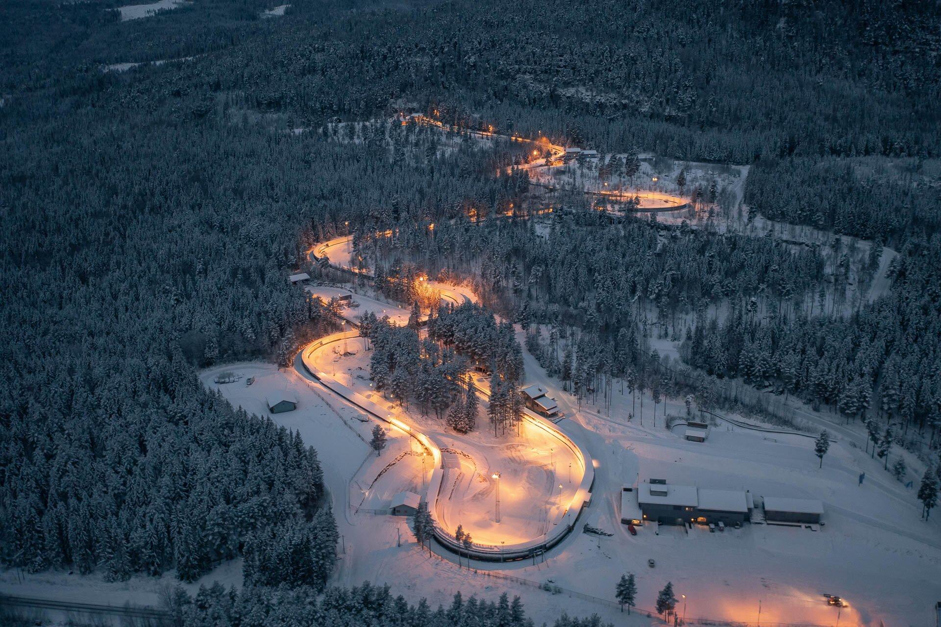 Lillehammer Olympic Bob & Luge Track