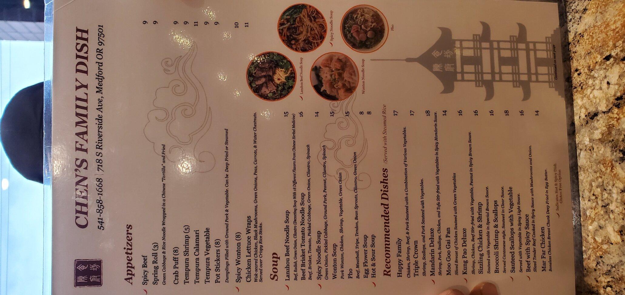 Chen’s Family Dish