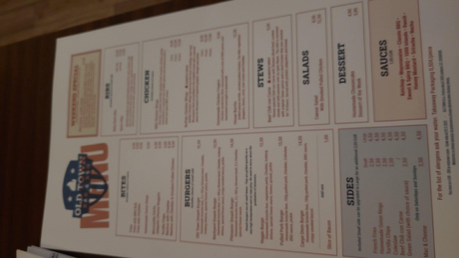 OLD TOWN American Bar & BBQ