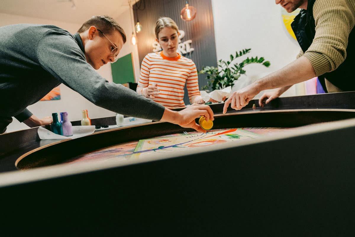 Spinpainting Leipzig