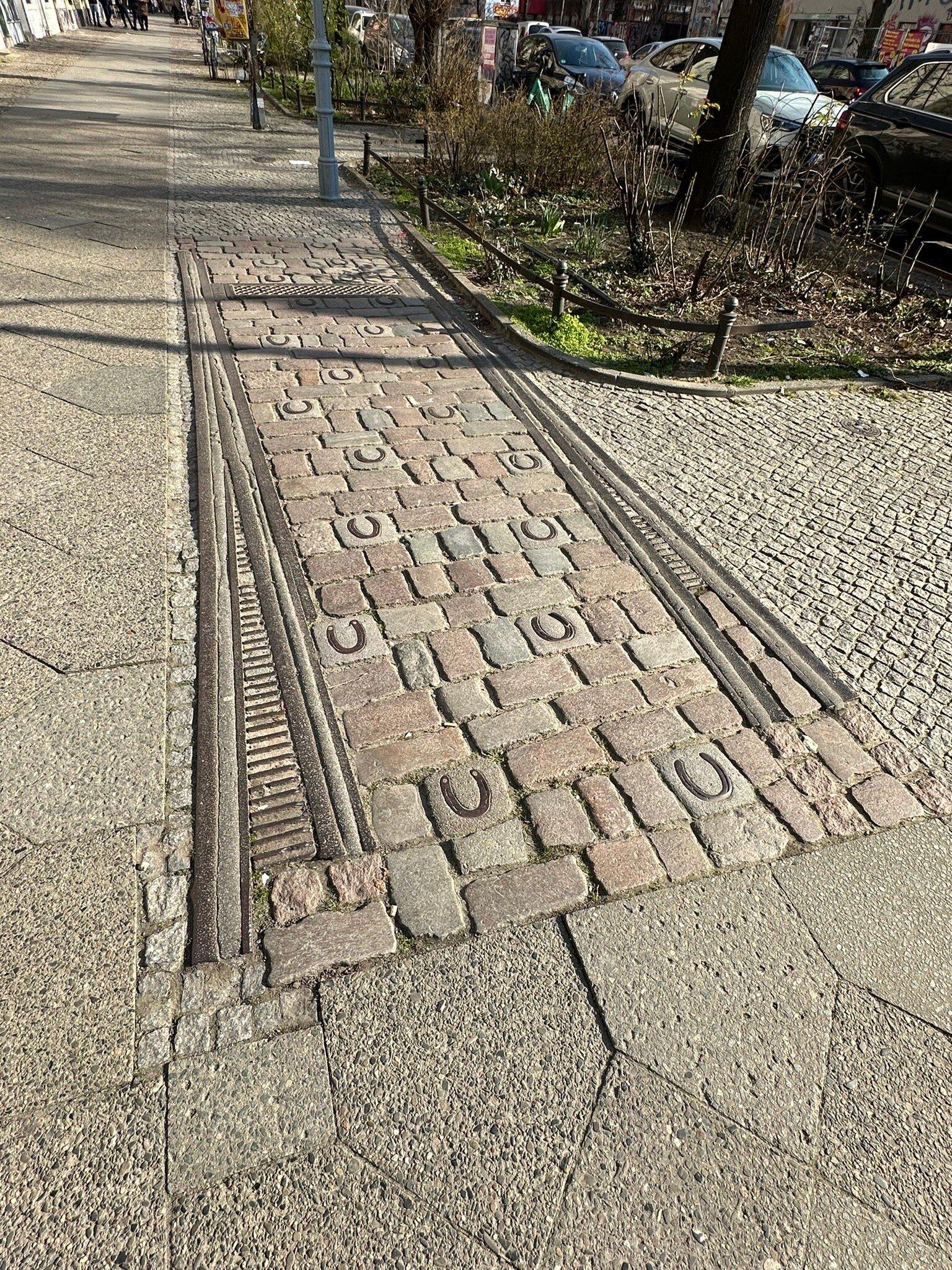 Pferde Tram In Der Reichenberger Straße