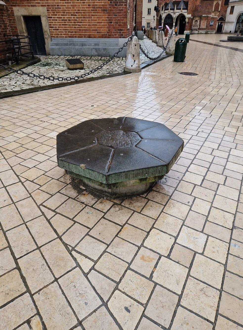 St Mary's Basilica Stone Monument