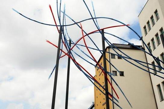 Skulptur Wellenflimmern