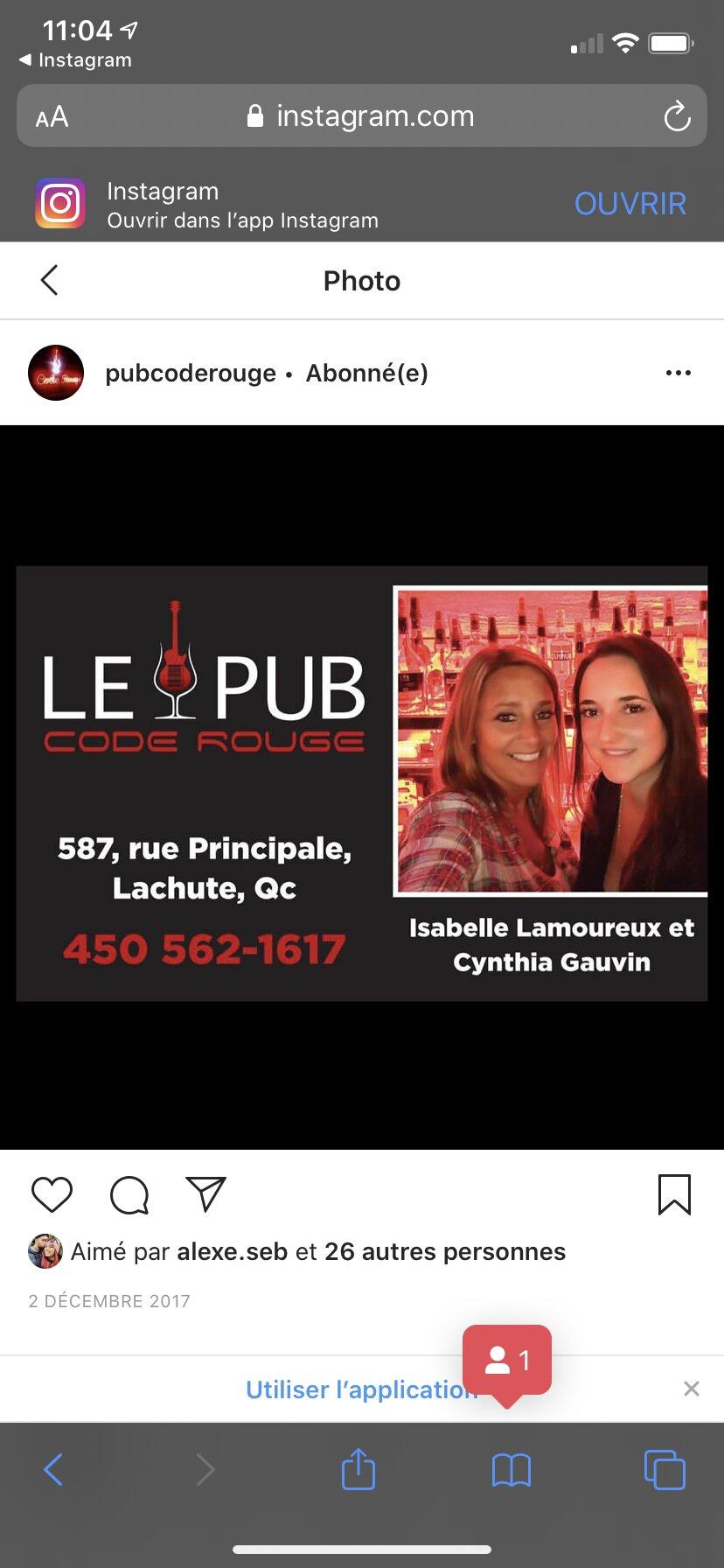 Le Pub Code Rouge