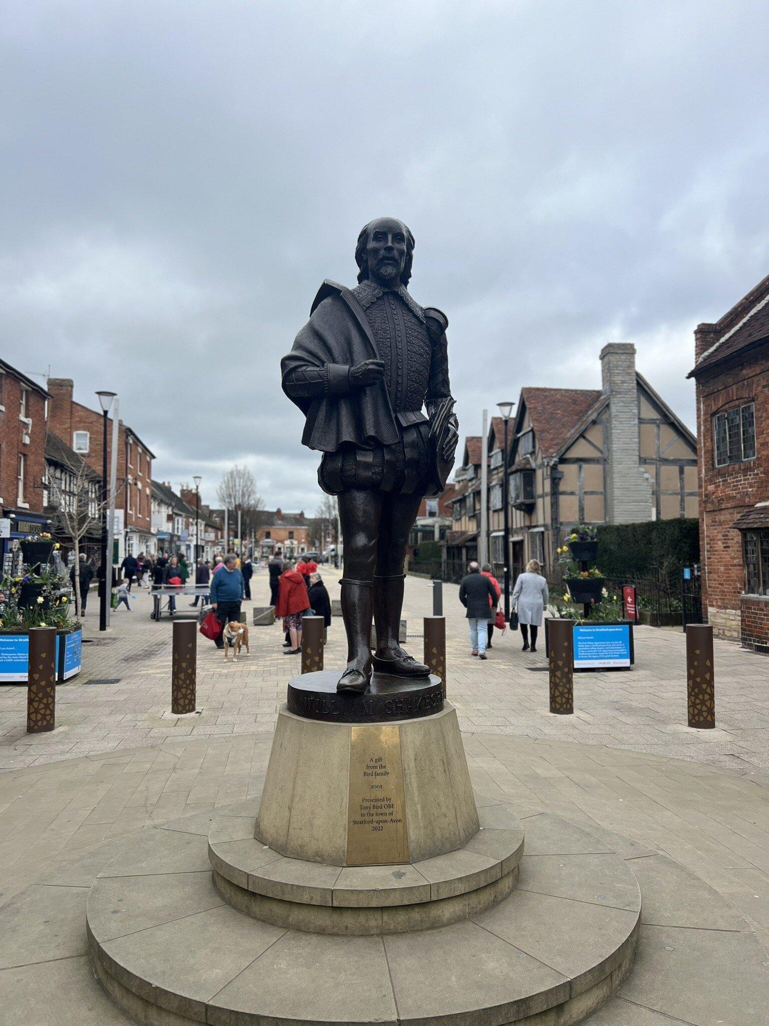 William Shakespeare Statue