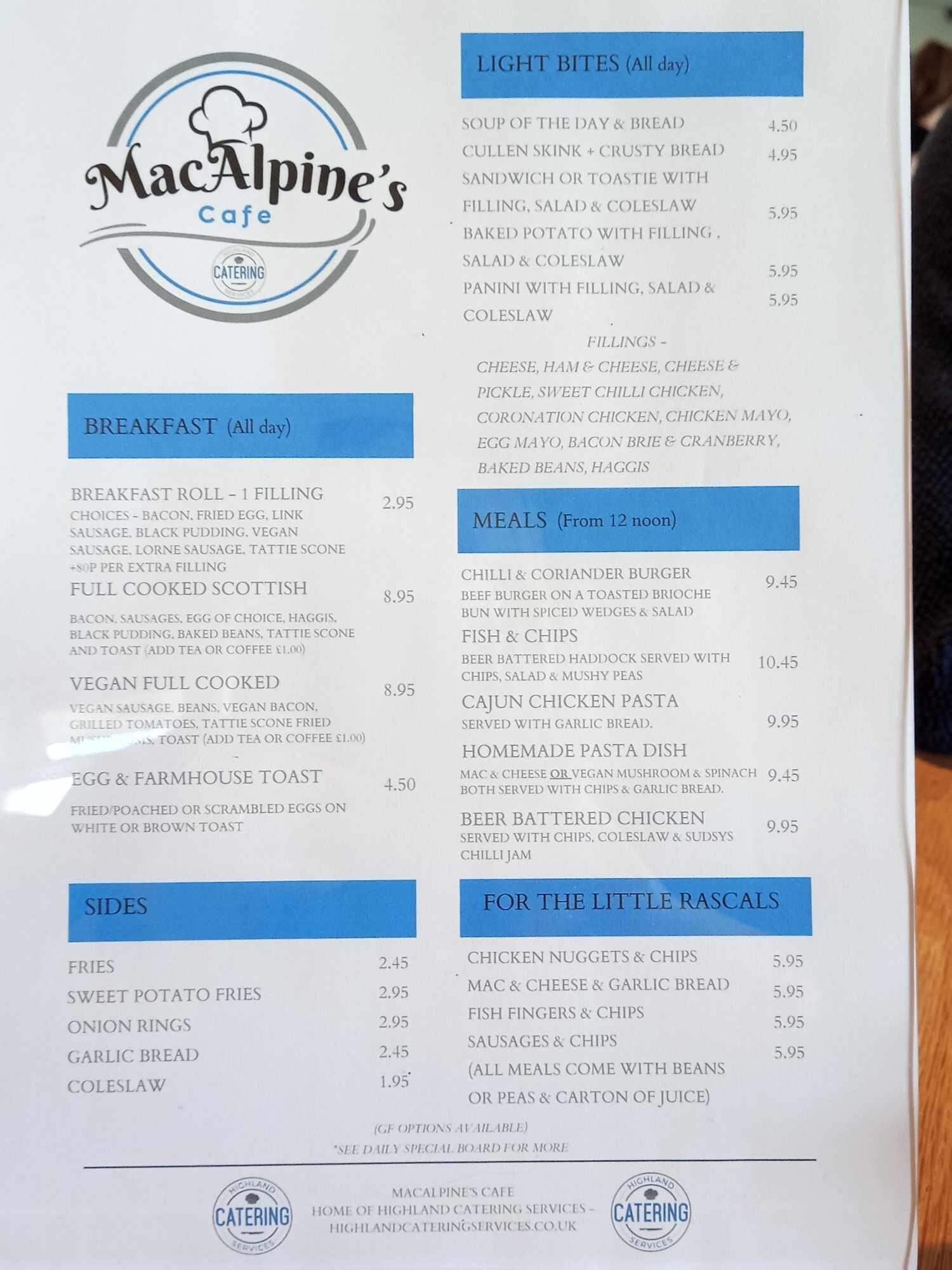 Macalpine's Cafe