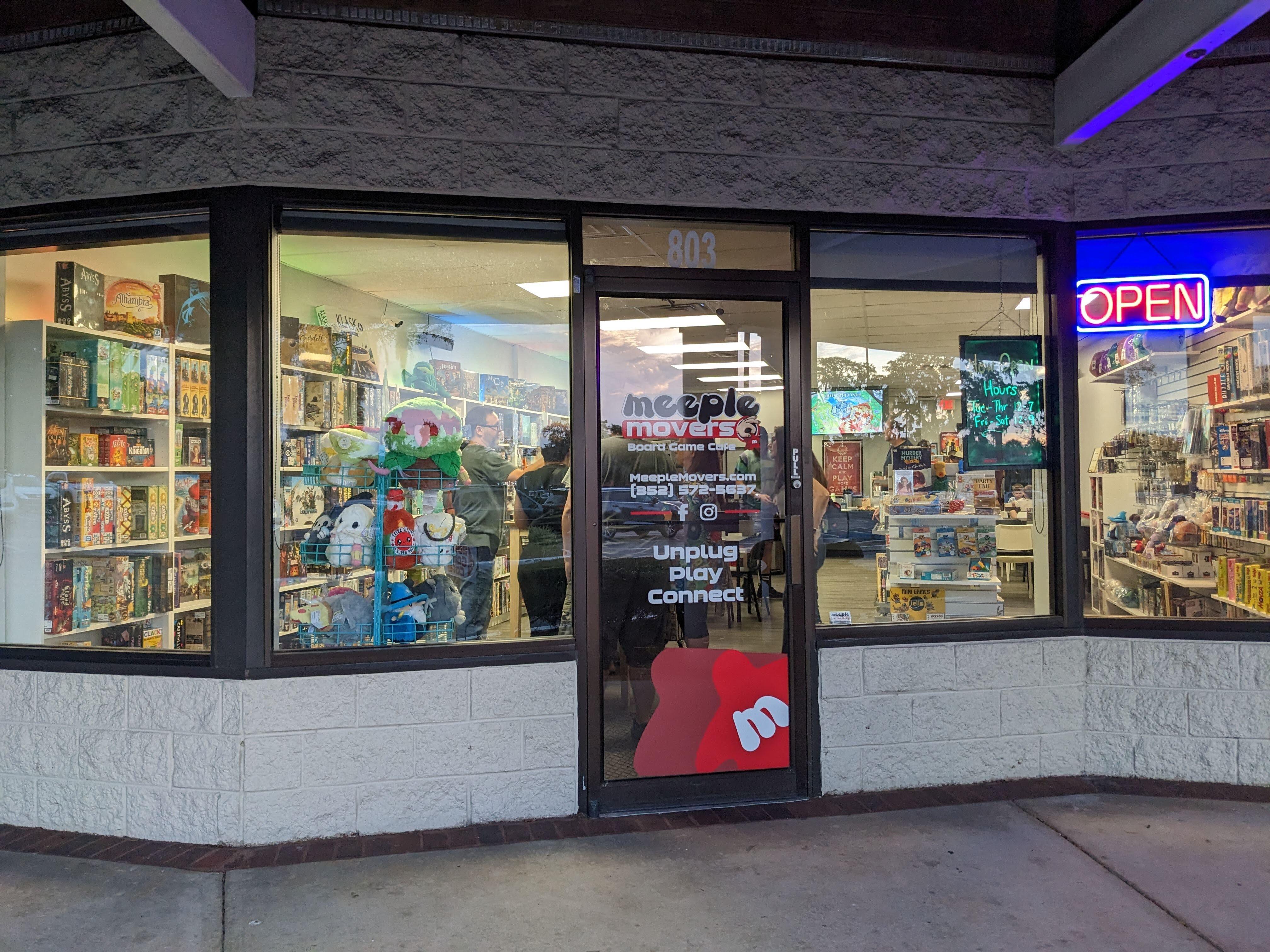 Meeple Movers Board Game Cafe