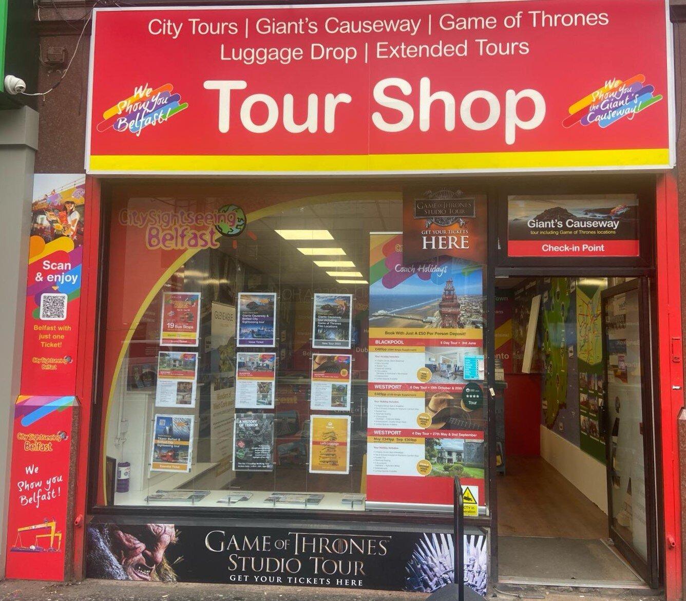 Citysightseeing Belfast Tour Shop