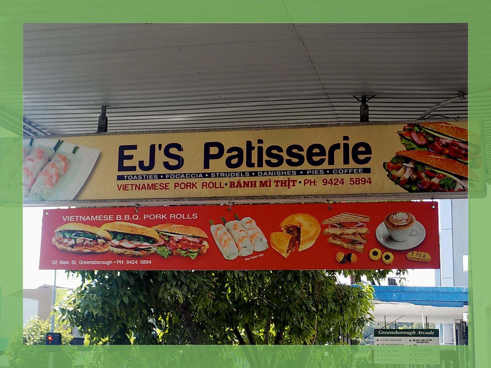 Ej's Patisserie